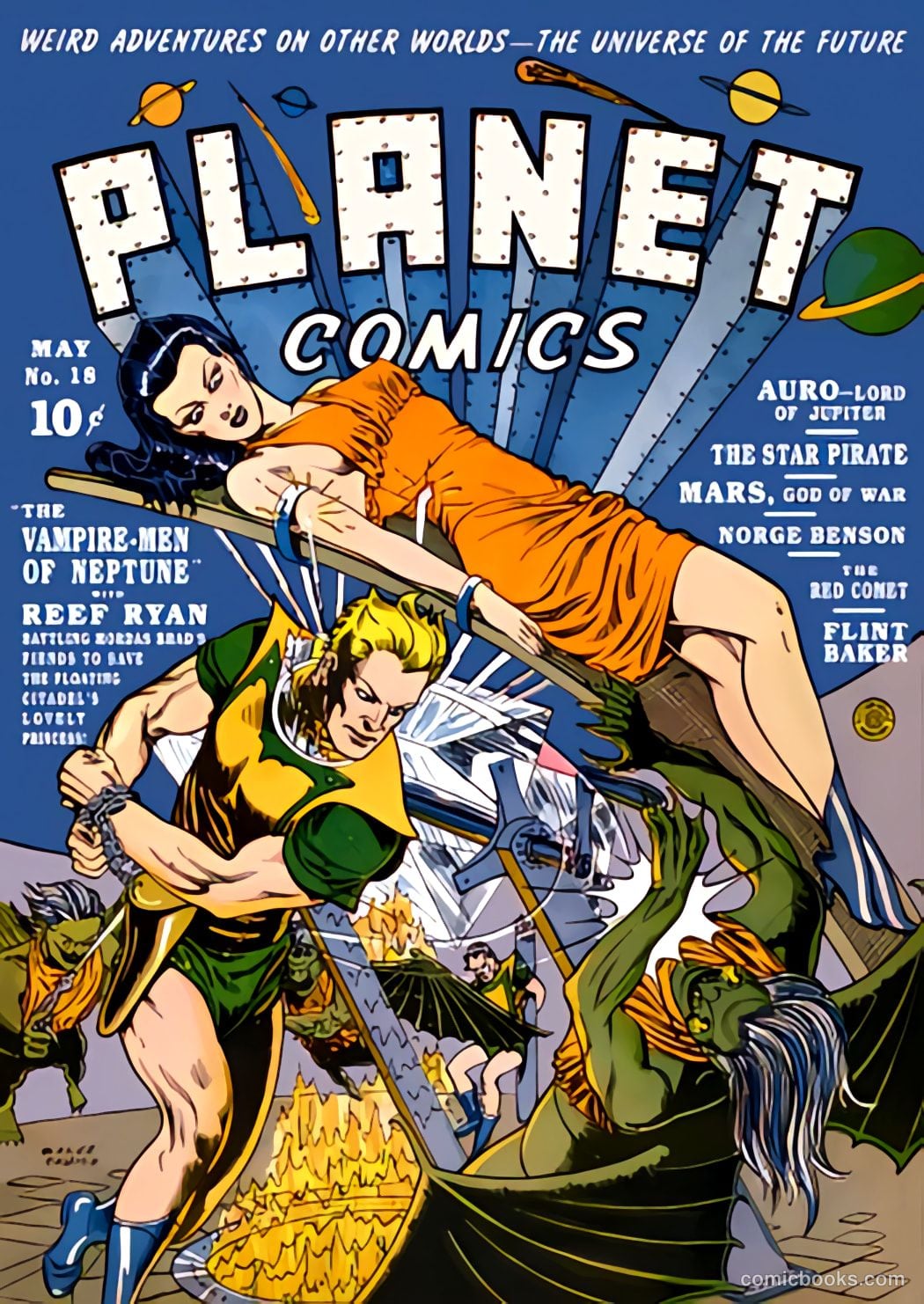 Planet Comics #18 (1942) — page 2 of 69