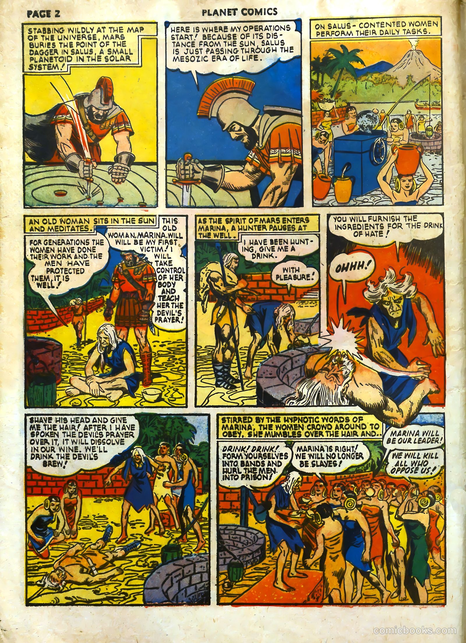 Planet Comics #18 (1942) — page 5 of 69