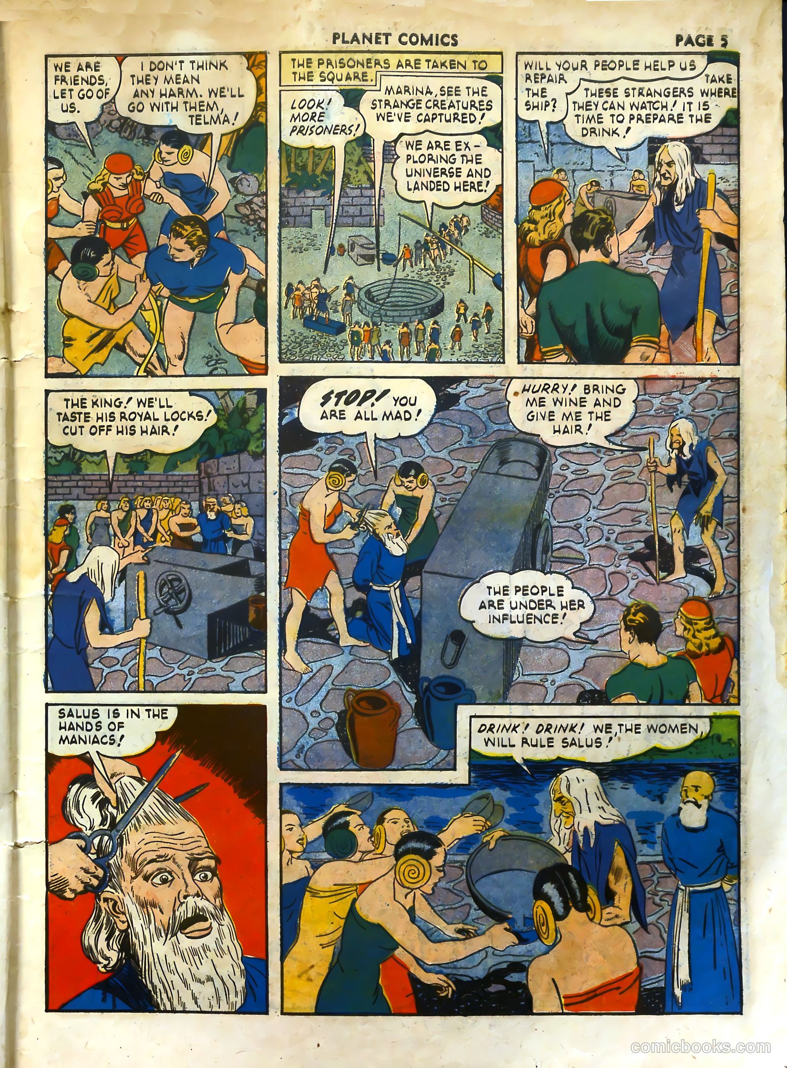 Planet Comics #18 (1942) — page 8 of 69