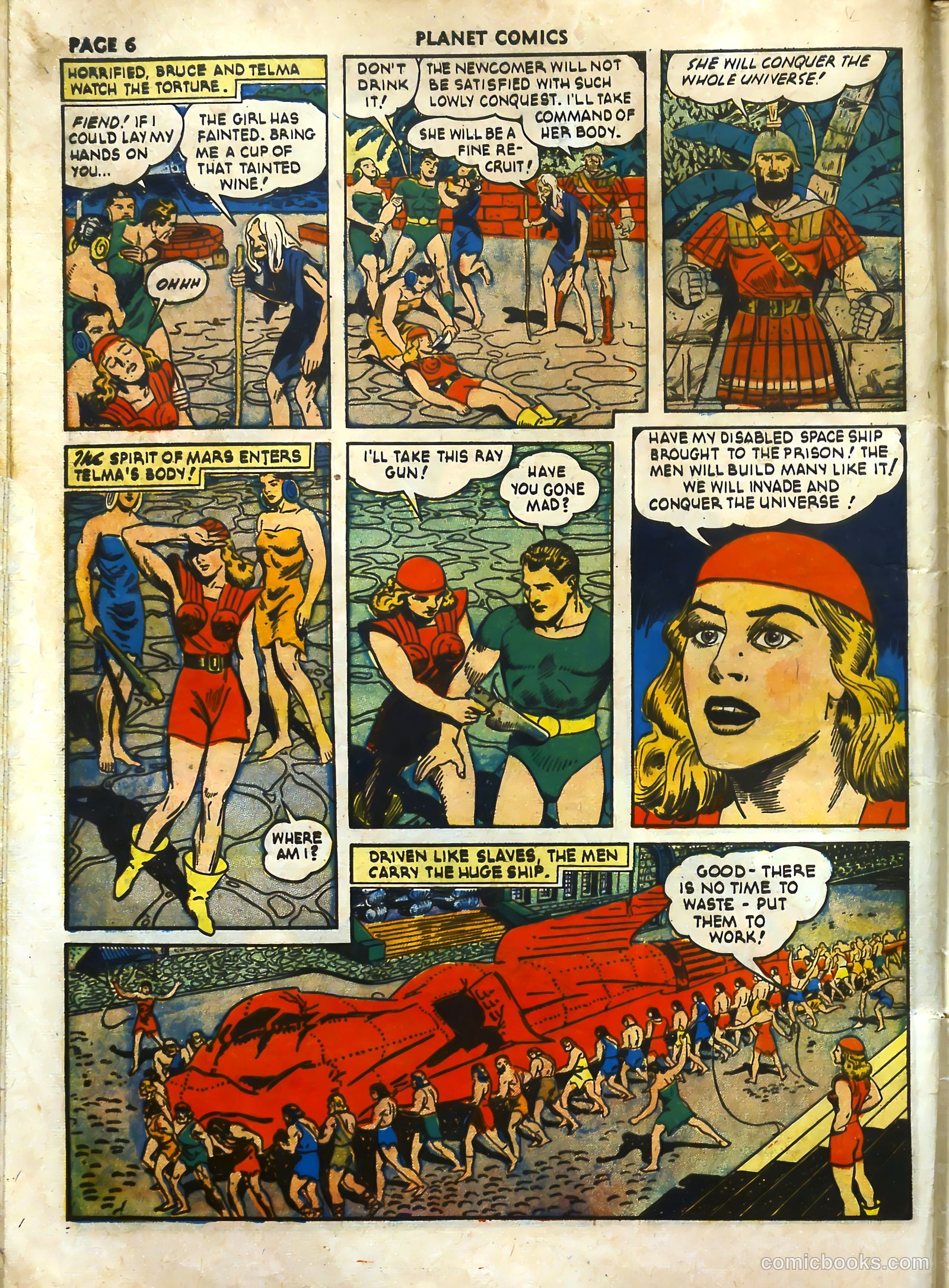 Planet Comics #18 (1942) — page 9 of 69