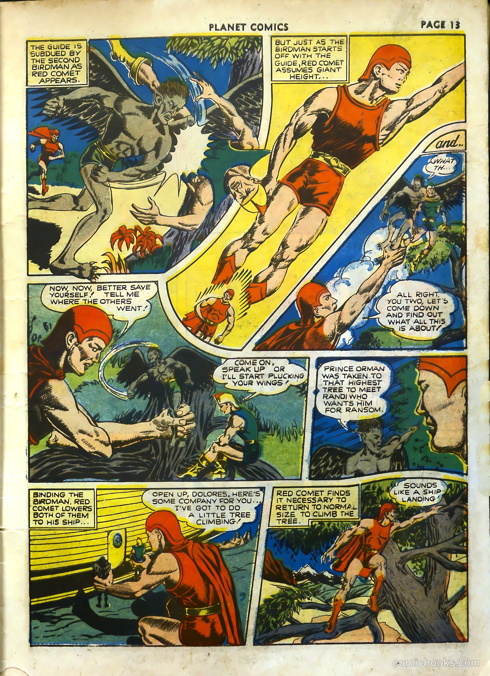 Planet Comics #18 (1942) — page 16 of 69