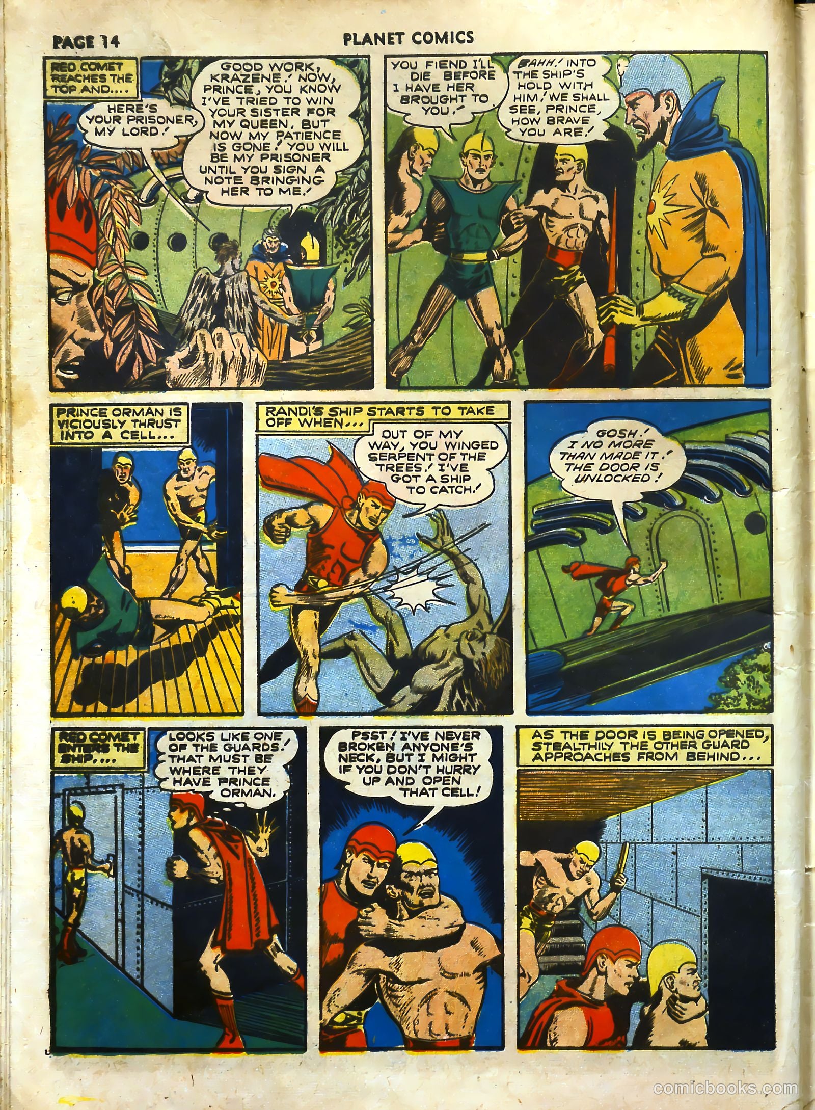 Planet Comics #18 (1942) — page 17 of 69