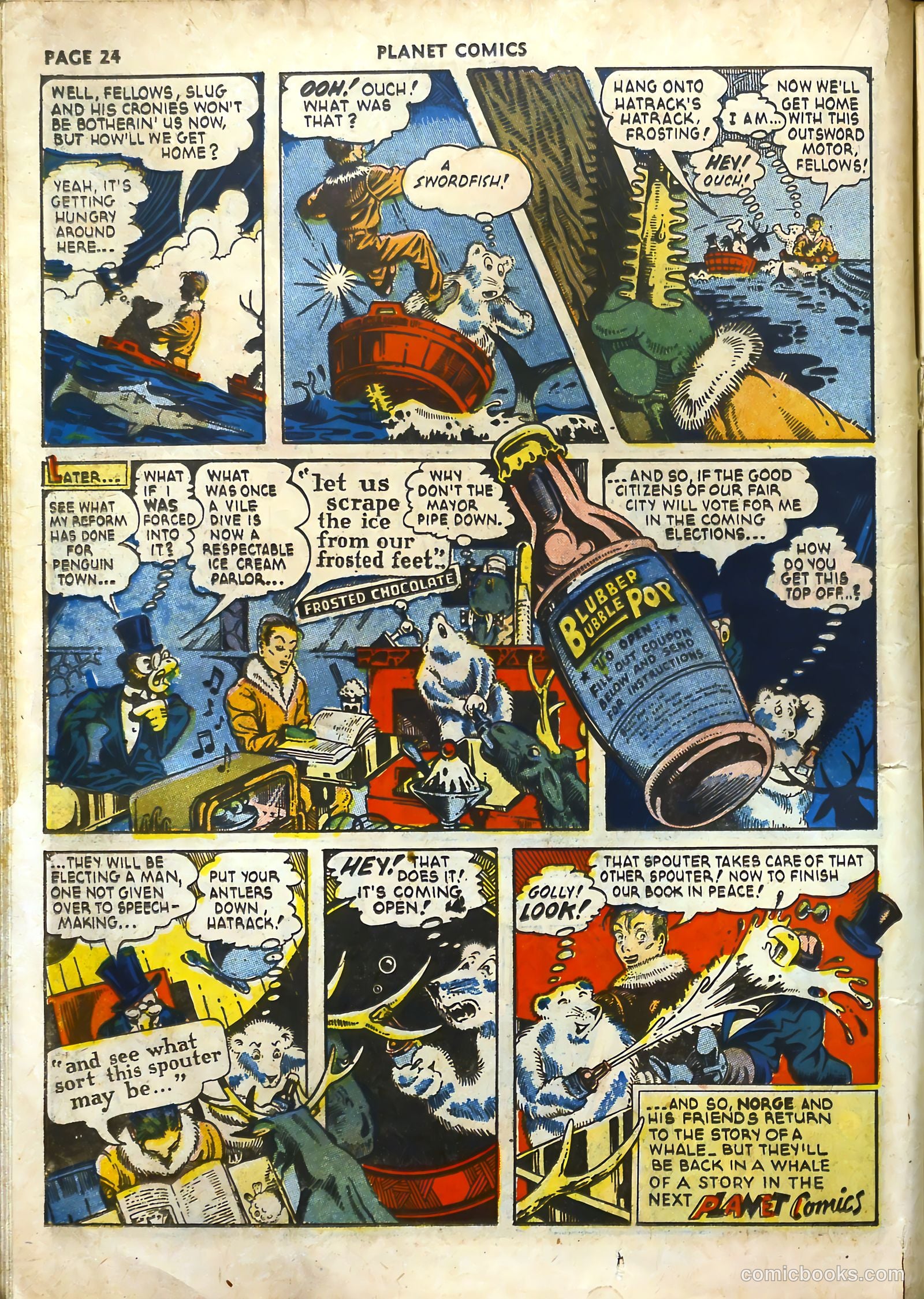 Planet Comics #18 (1942) — page 27 of 69
