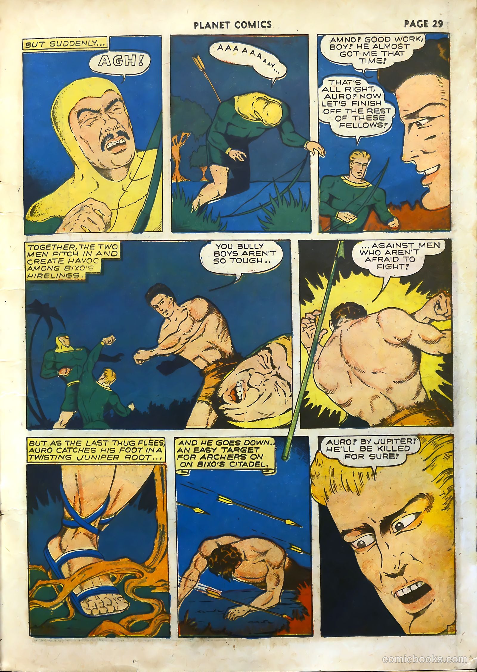 Planet Comics #18 (1942) — page 32 of 69