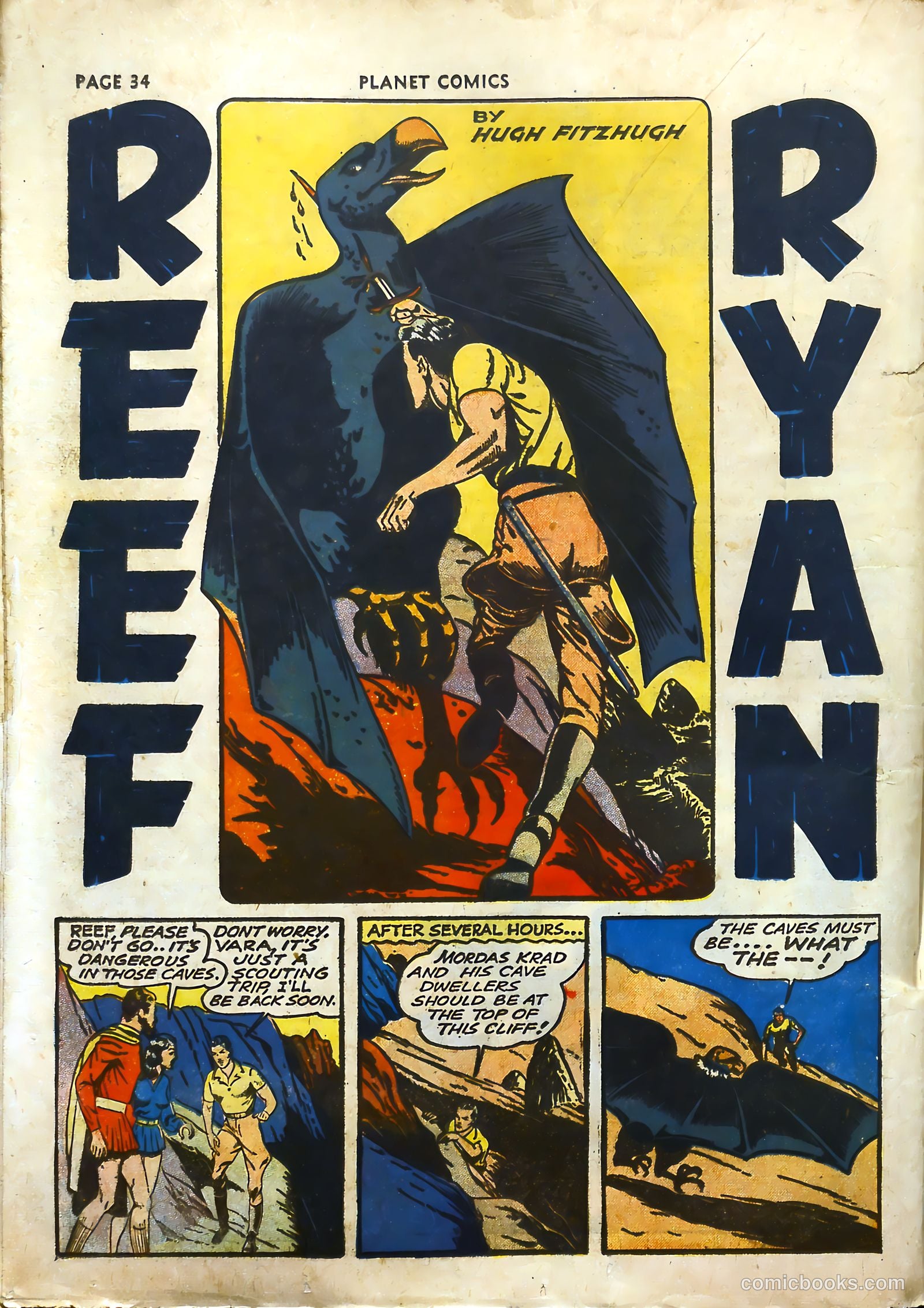 Planet Comics #18 (1942) — page 37 of 69