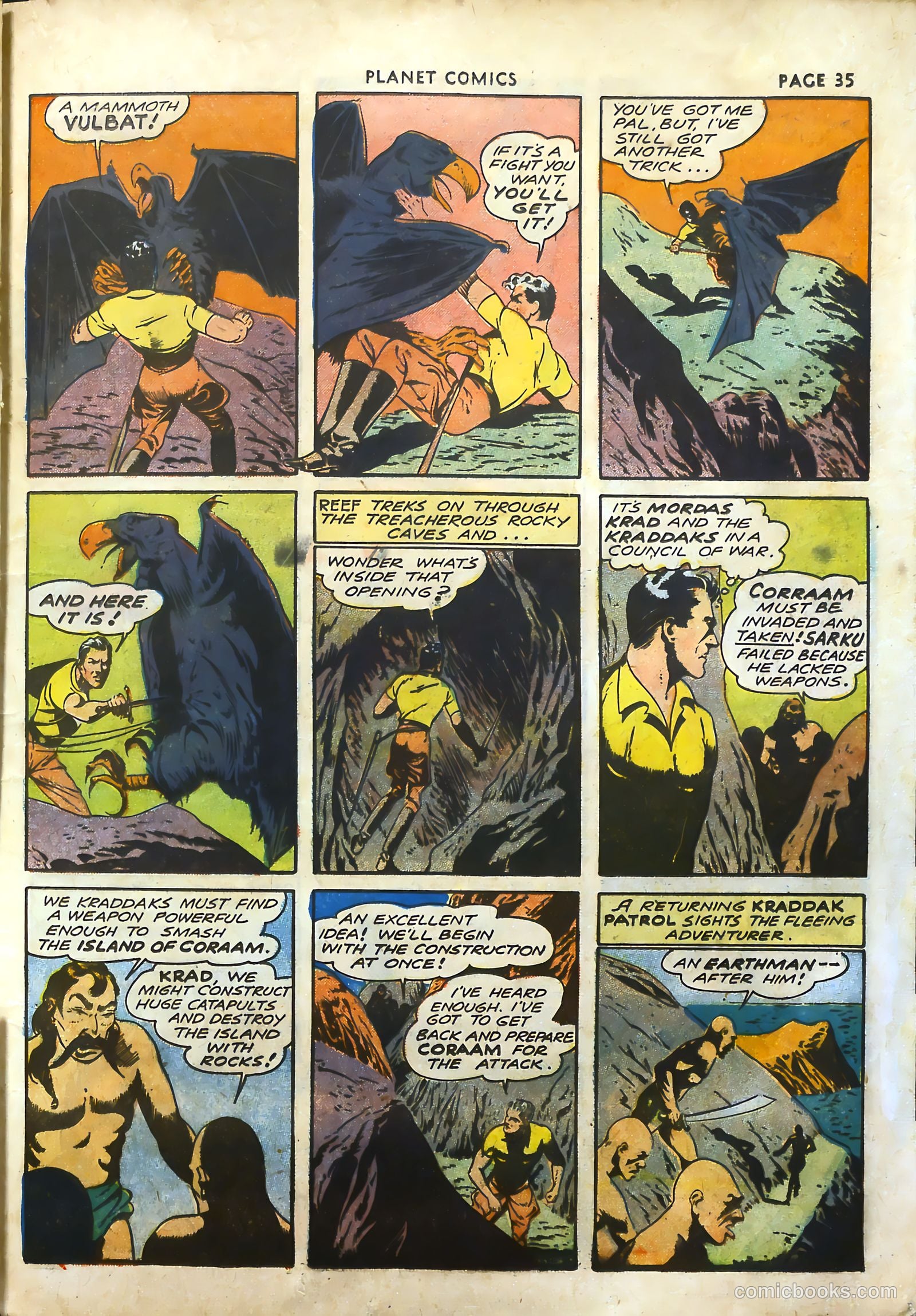 Planet Comics #18 (1942) — page 38 of 69