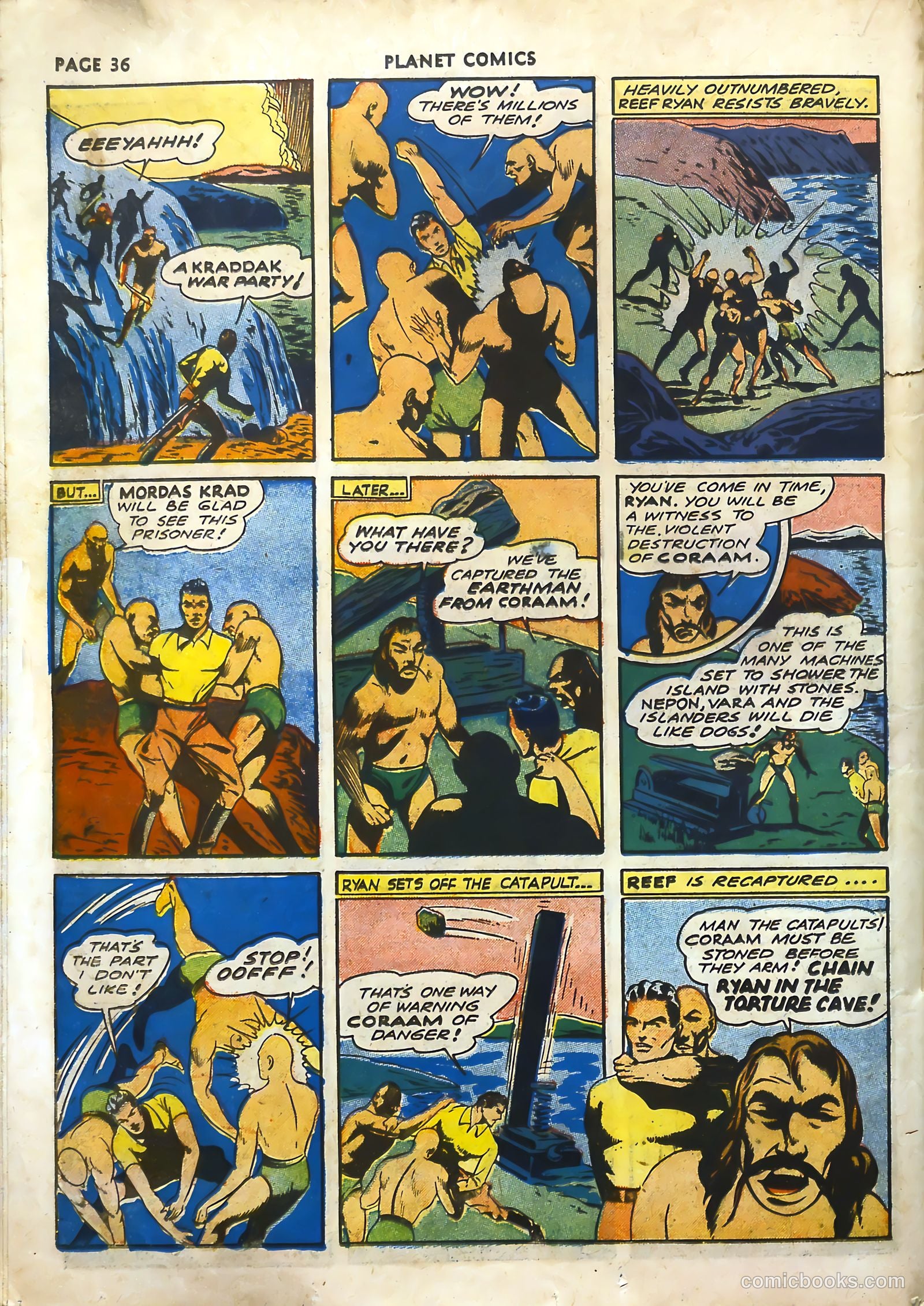 Planet Comics #18 (1942) — page 39 of 69