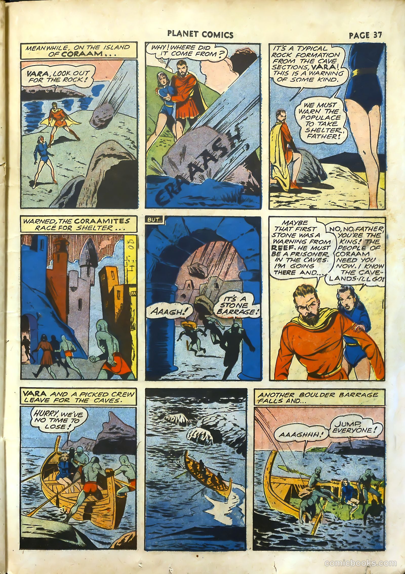 Planet Comics #18 (1942) — page 40 of 69