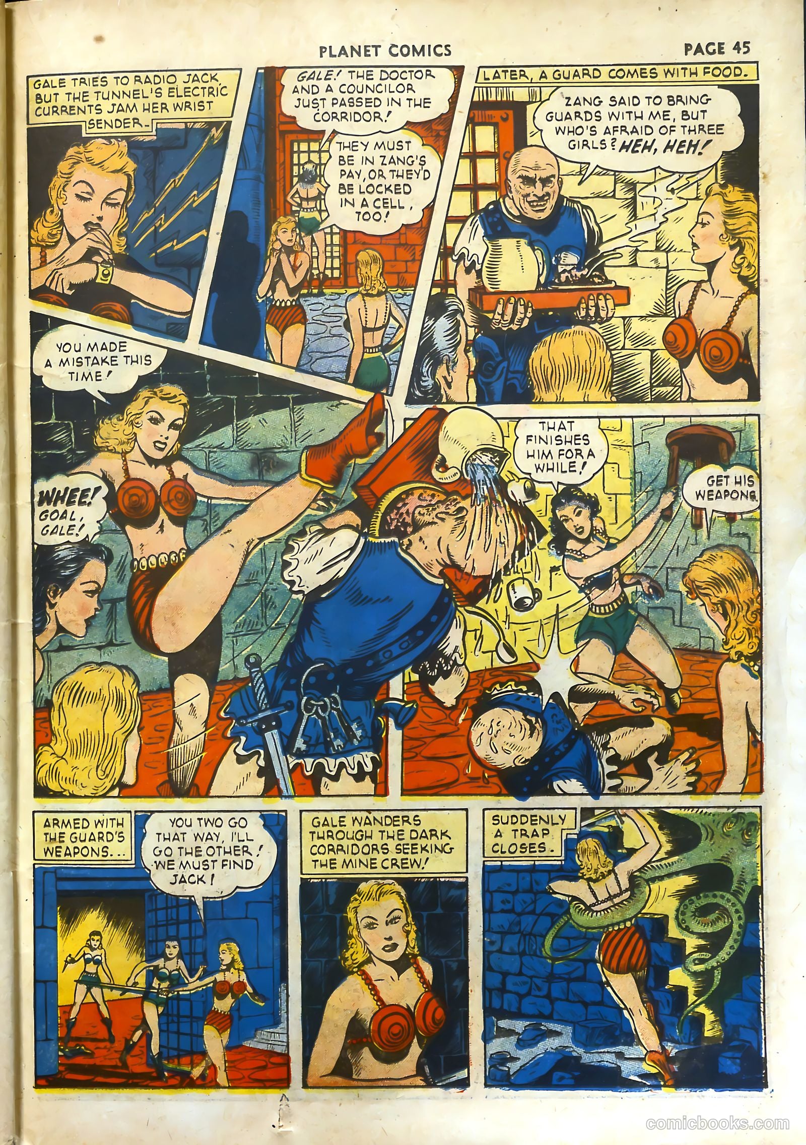 Planet Comics #18 (1942) — page 48 of 69