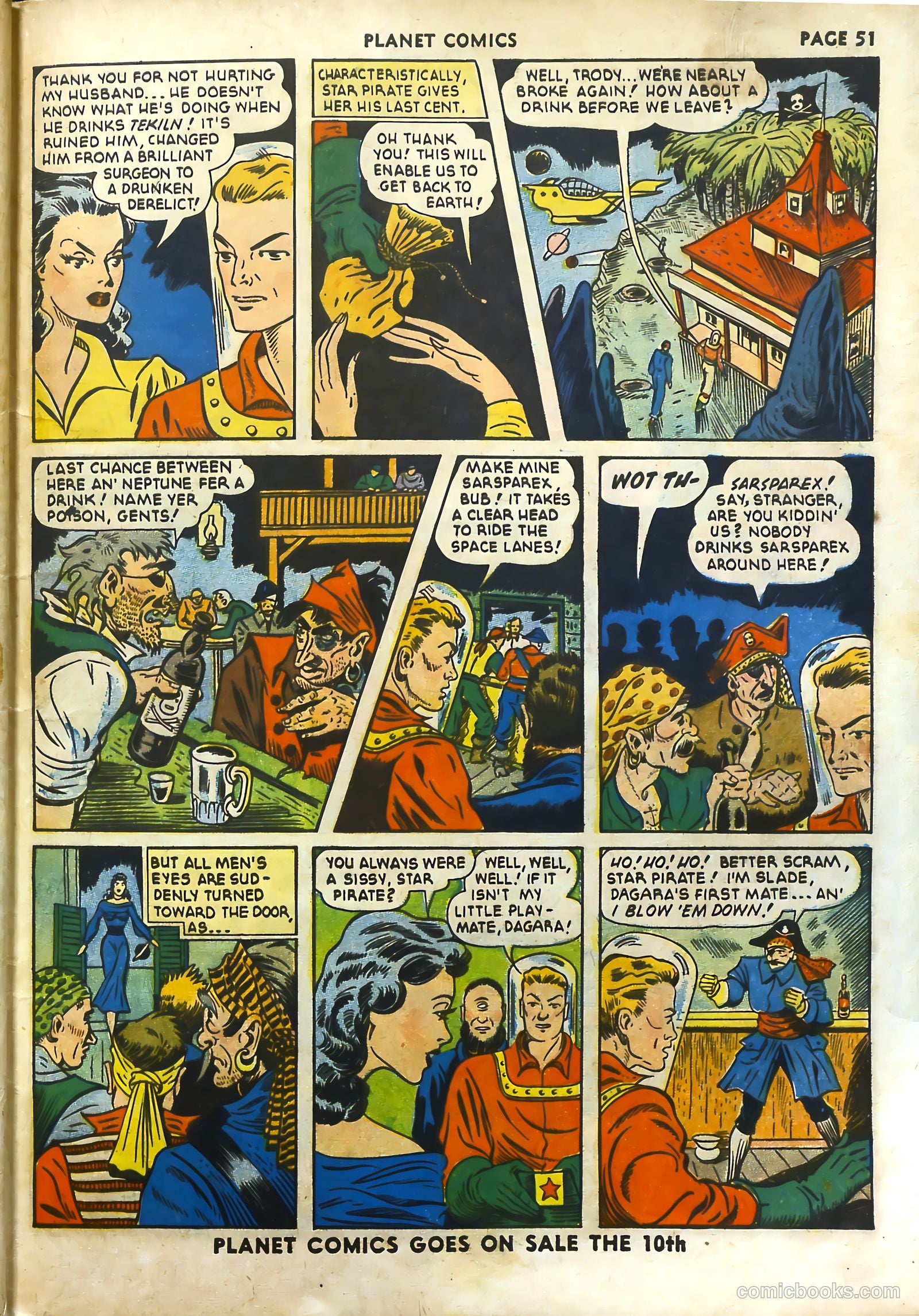 Planet Comics #18 (1942) — page 54 of 69