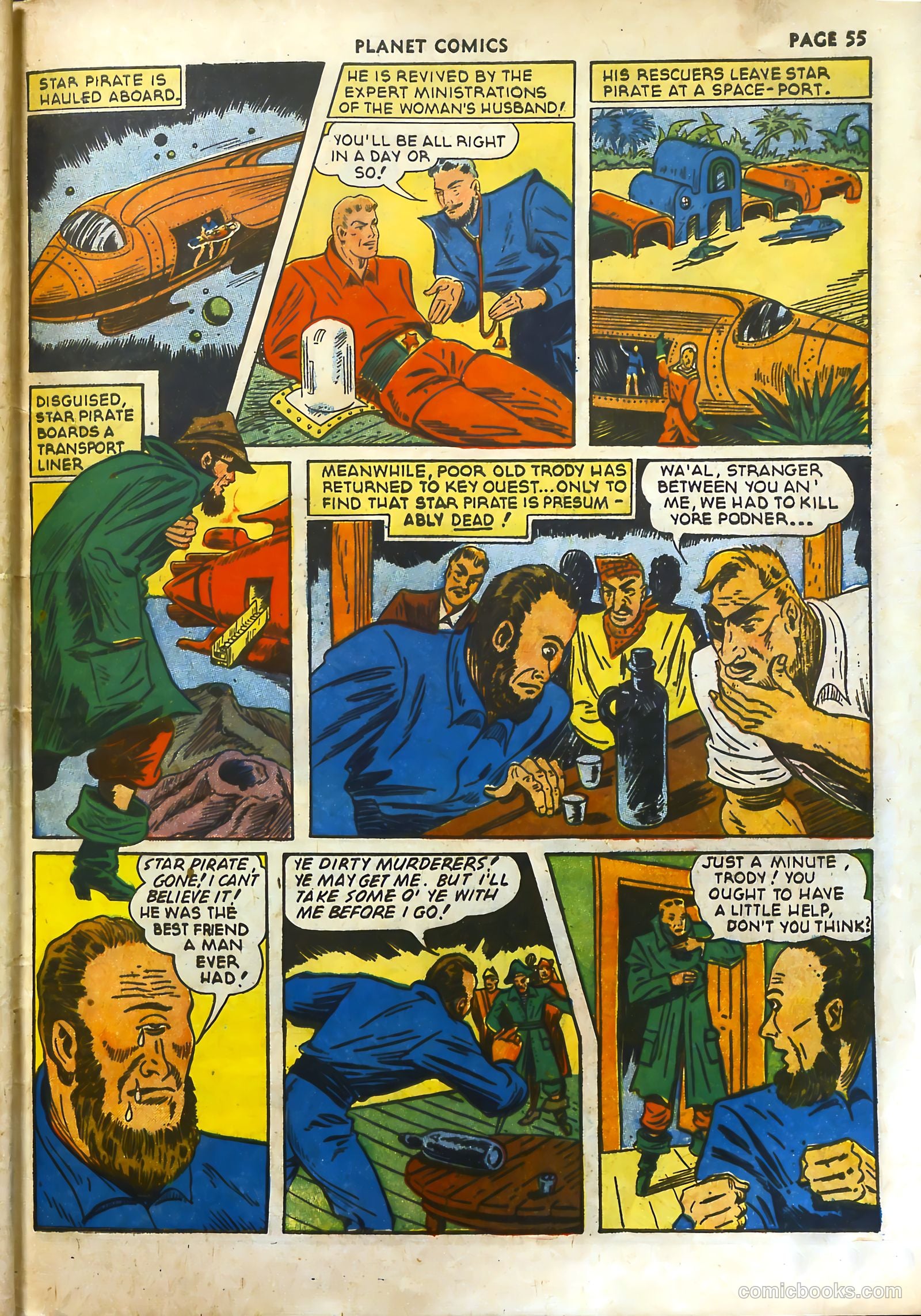 Planet Comics #18 (1942) — page 58 of 69