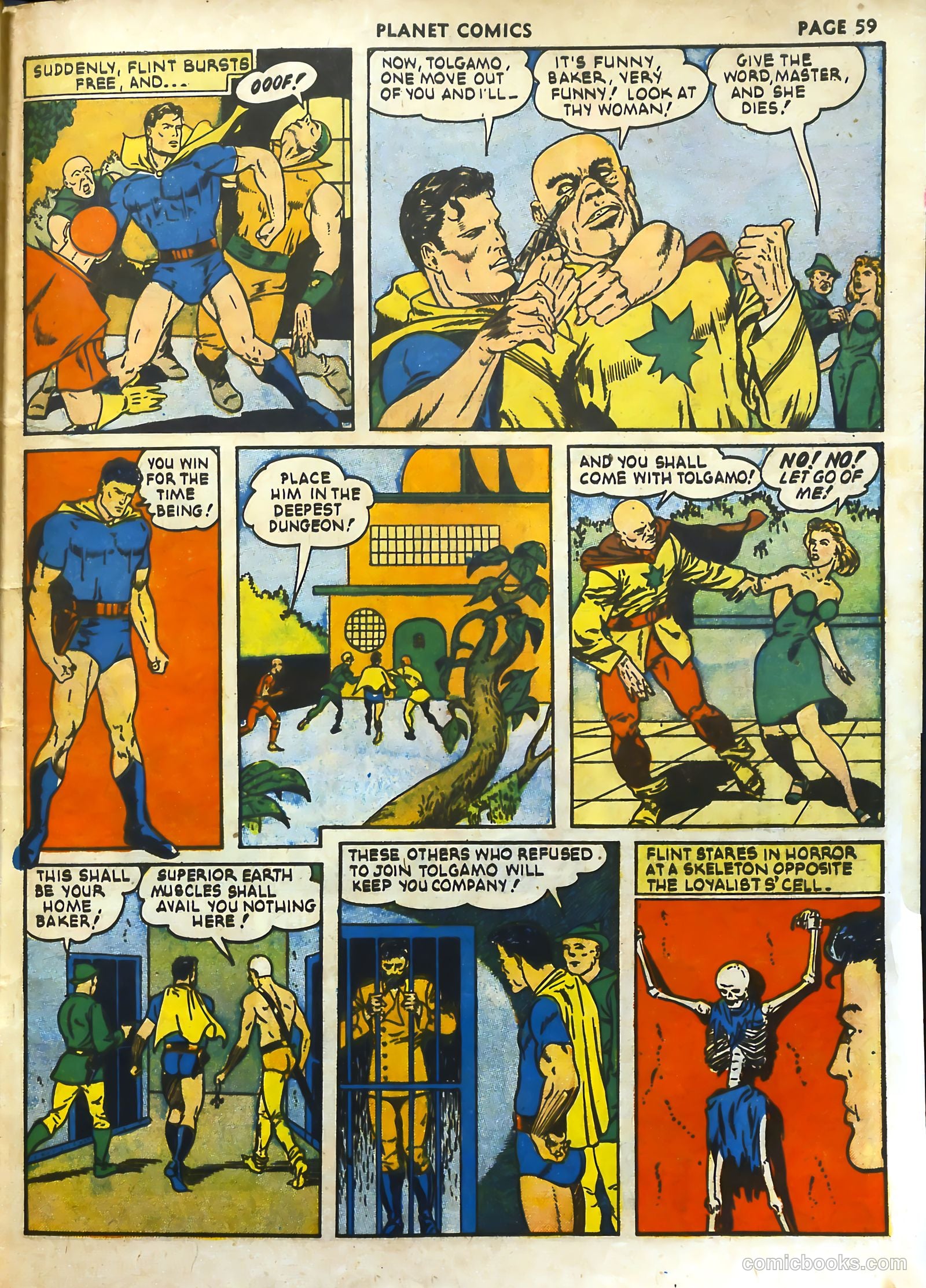 Planet Comics #18 (1942) — page 62 of 69