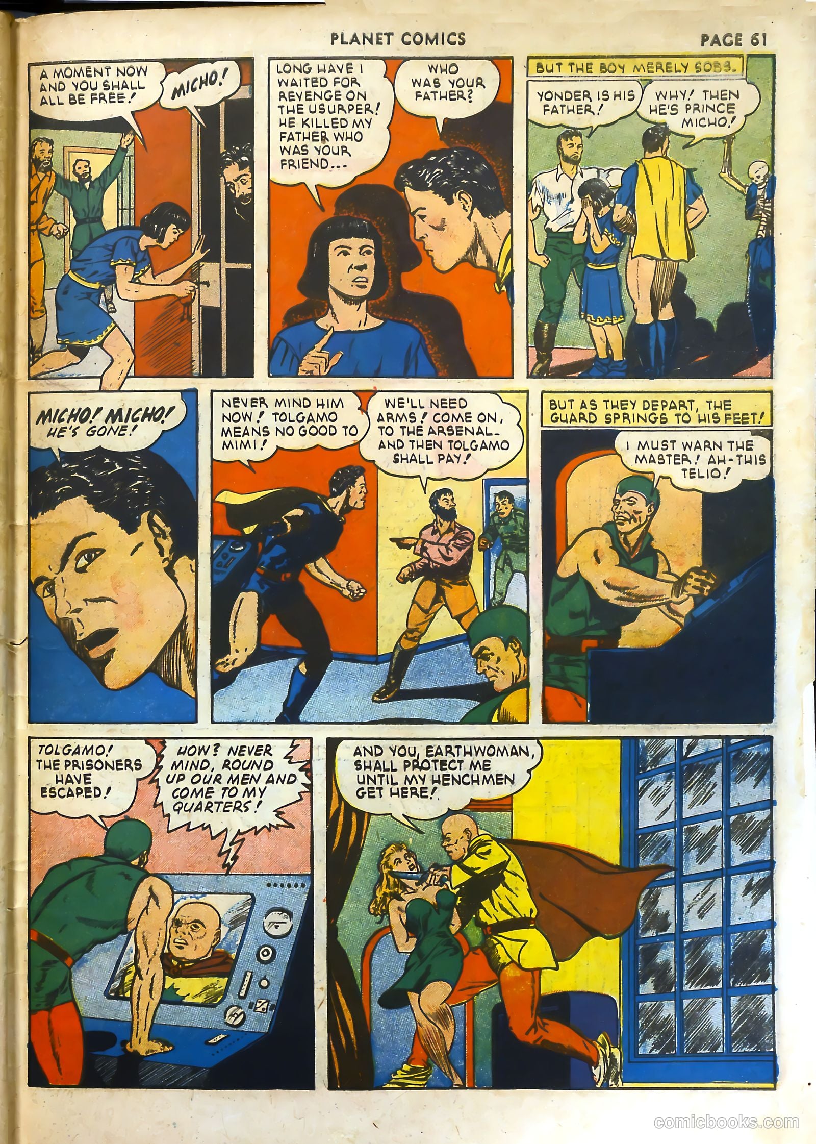 Planet Comics #18 (1942) — page 64 of 69