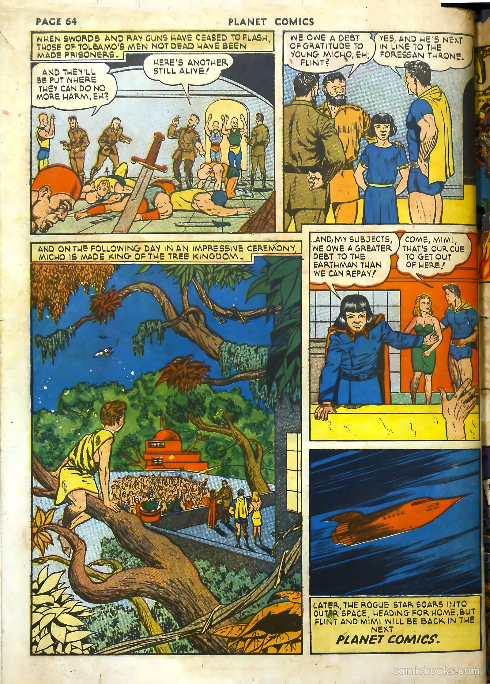 Planet Comics #18 (1942) — page 67 of 69
