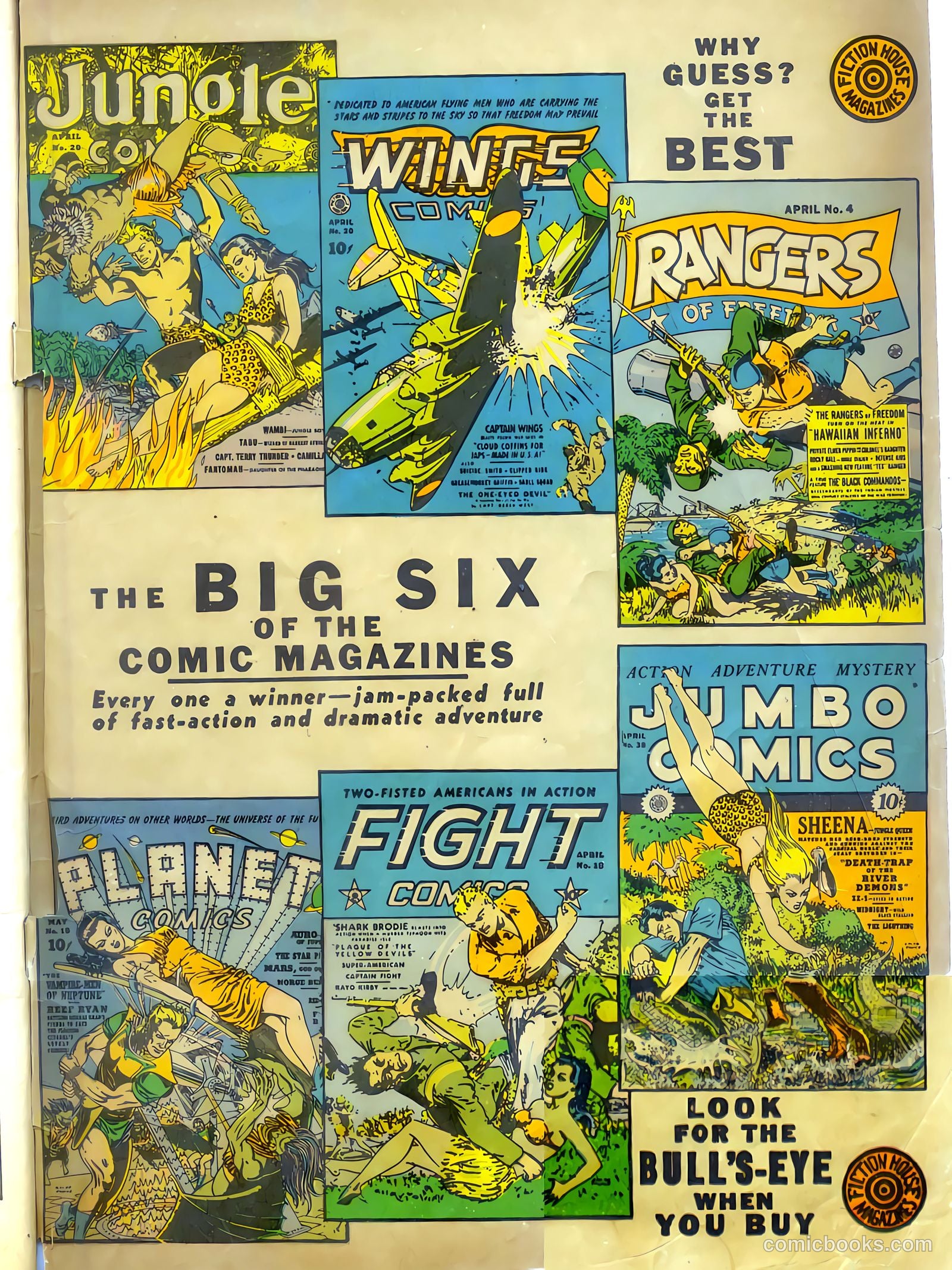 Planet Comics #18 (1942) — page 68 of 69