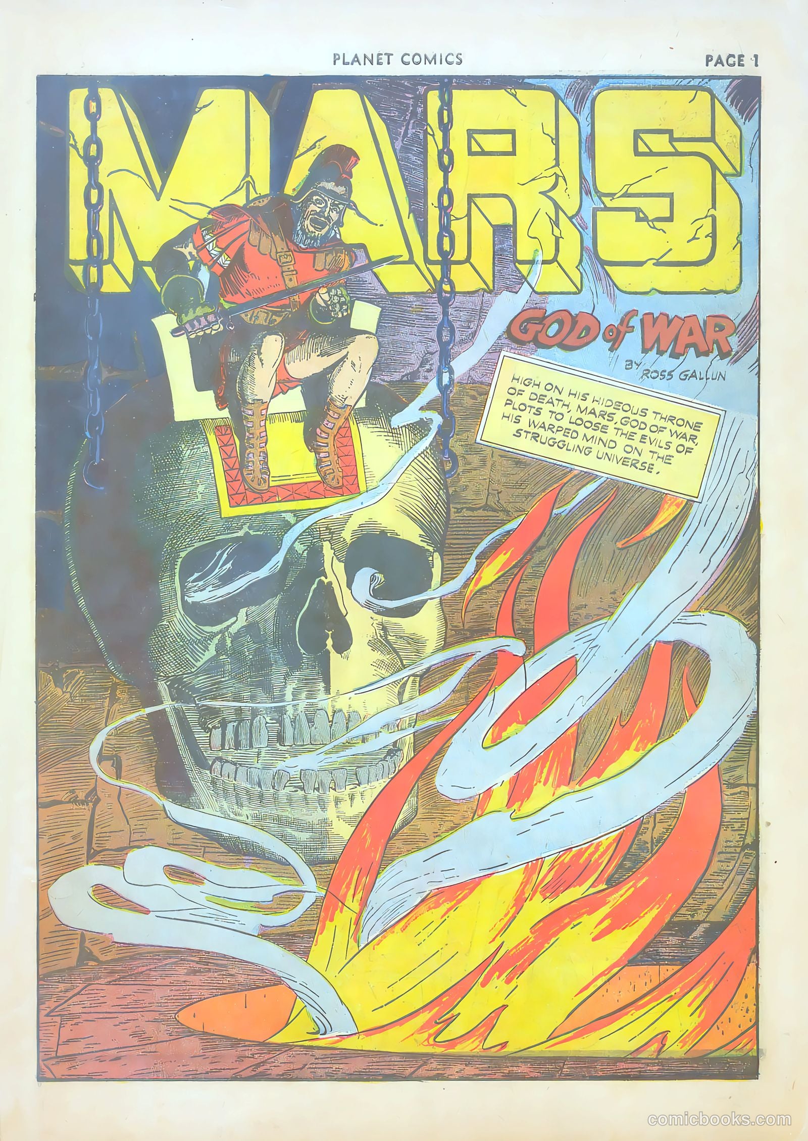 Planet Comics #19 (1942) — page 3 of 67