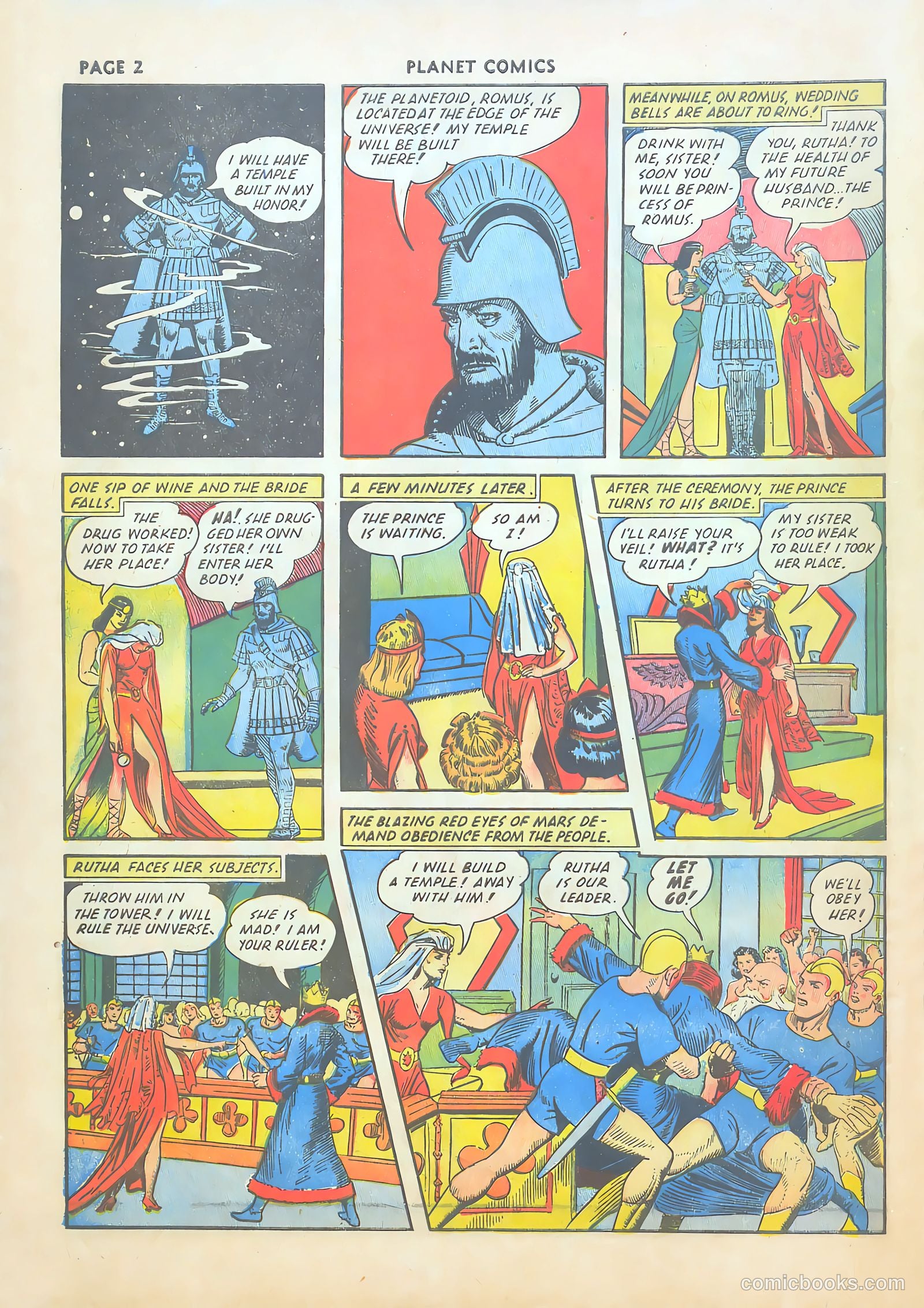 Planet Comics #19 (1942) — page 4 of 67