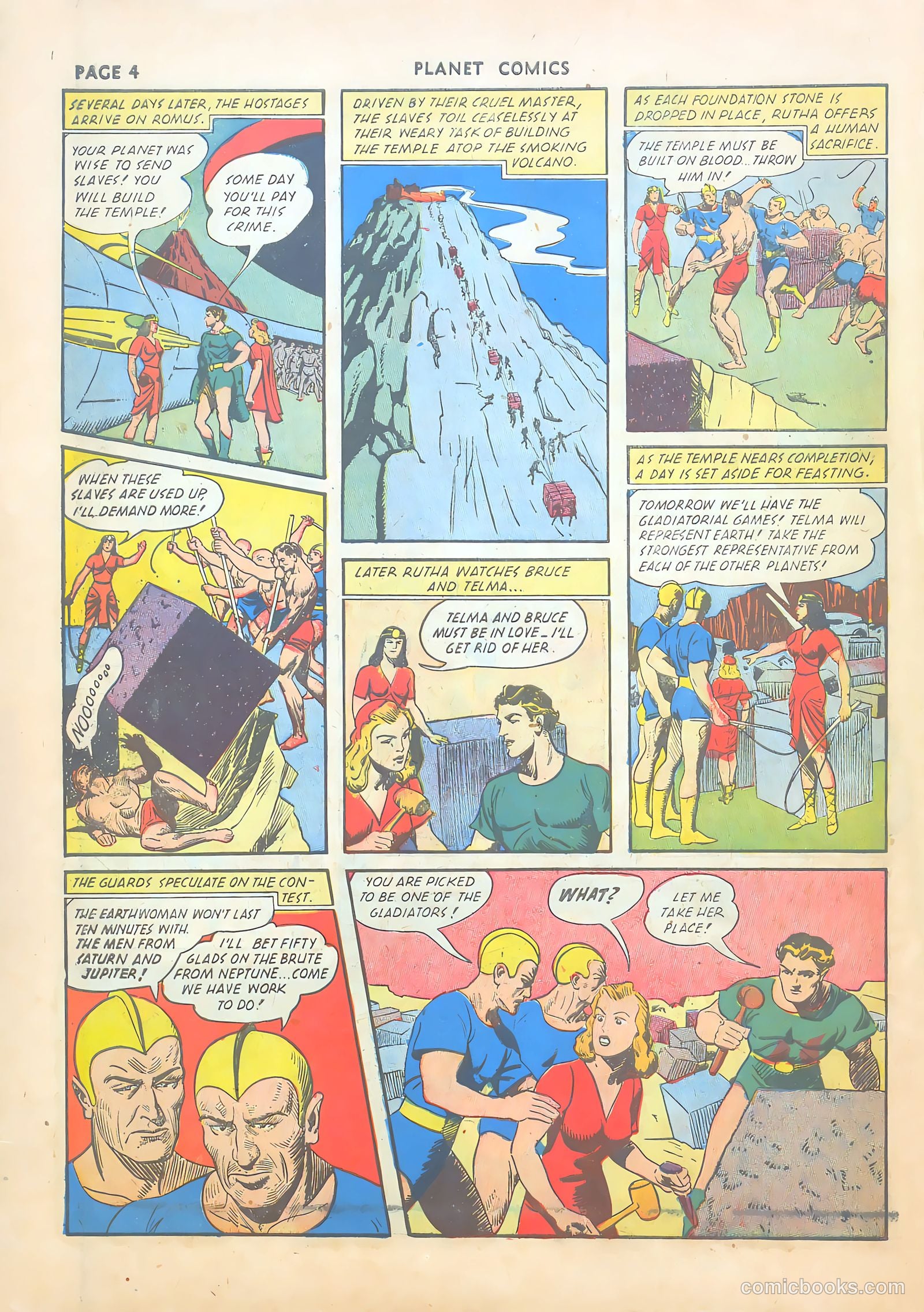 Planet Comics #19 (1942) — page 6 of 67