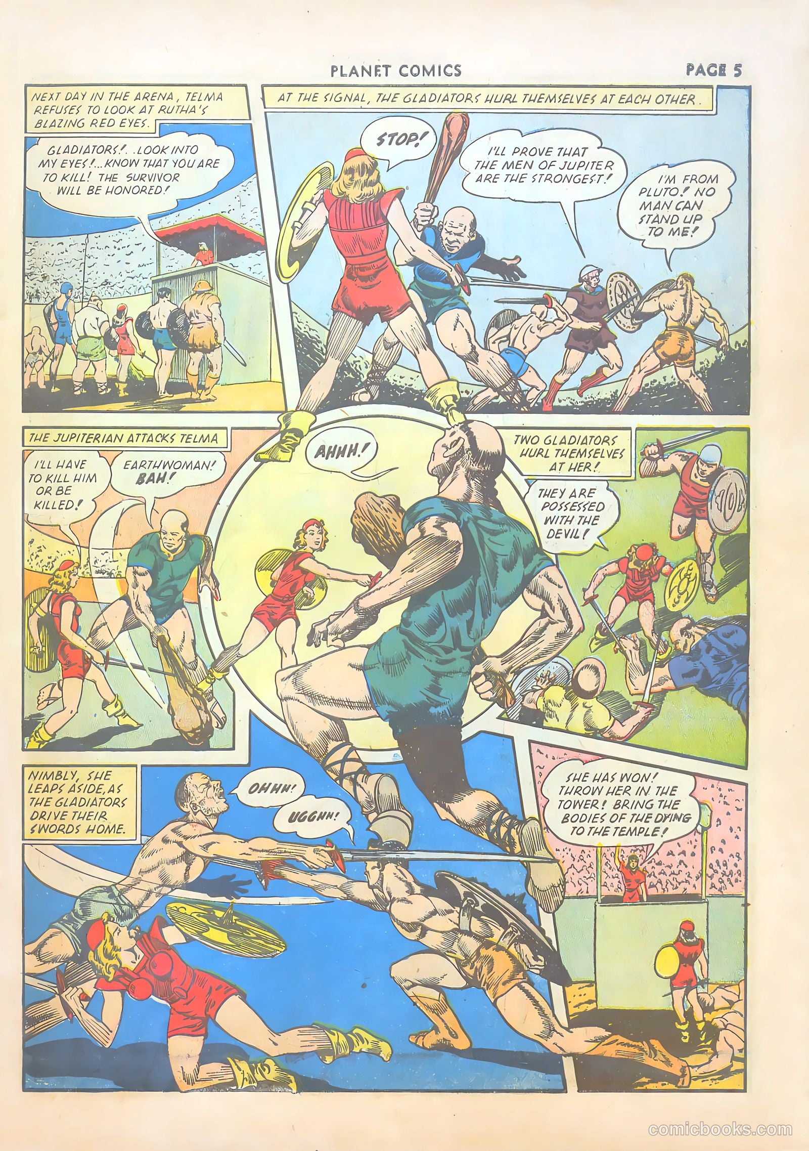 Planet Comics #19 (1942) — page 7 of 67
