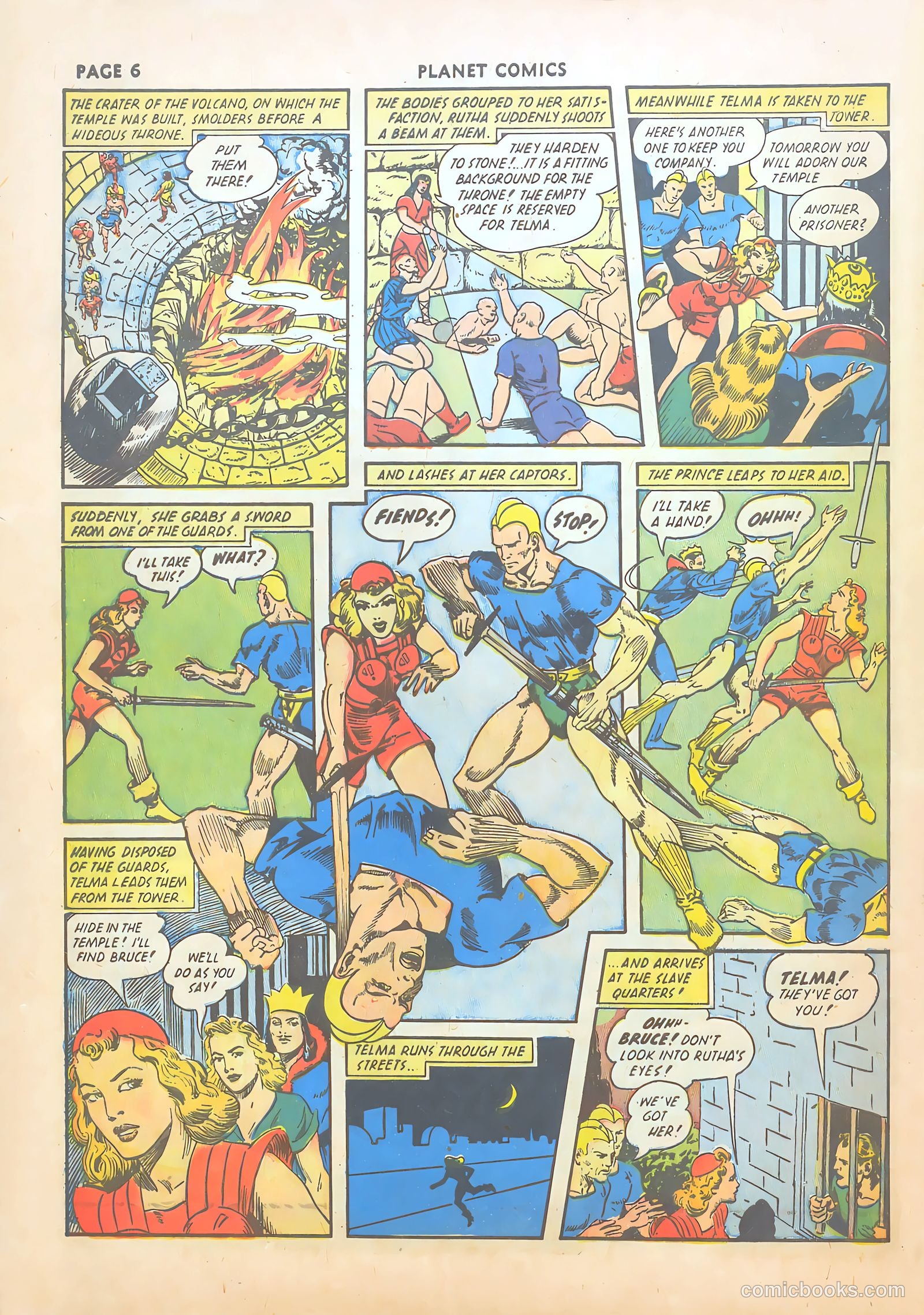 Planet Comics #19 (1942) — page 8 of 67