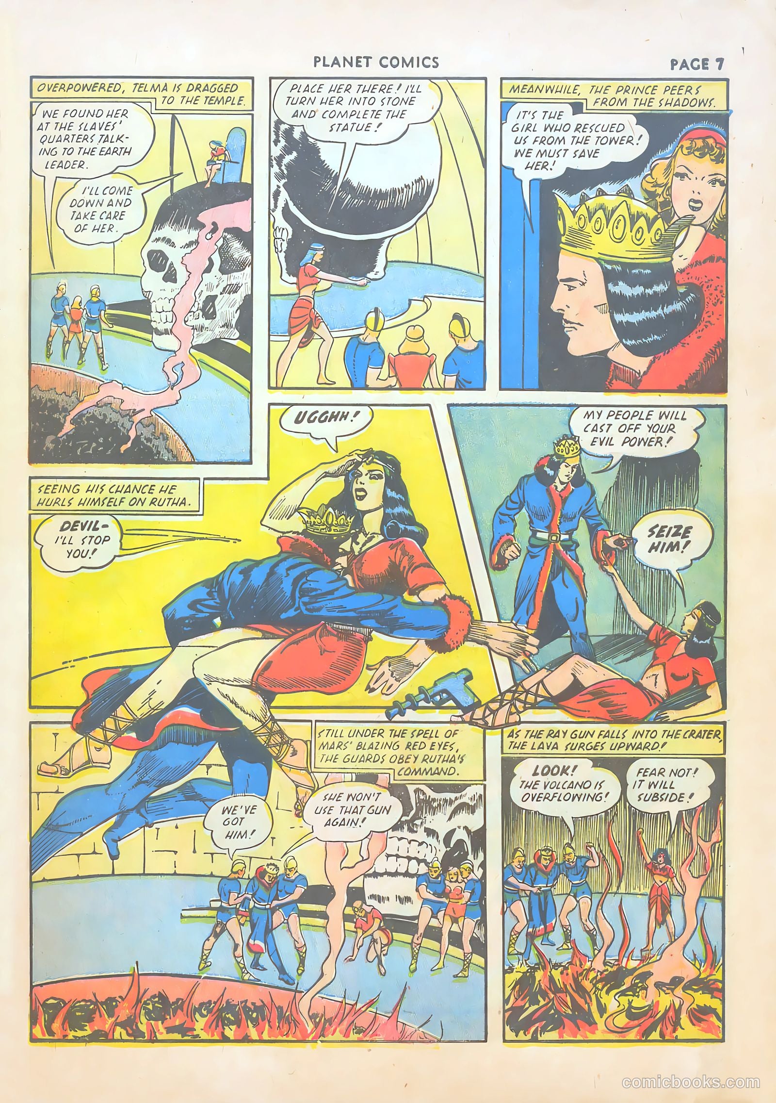 Planet Comics #19 (1942) — page 9 of 67