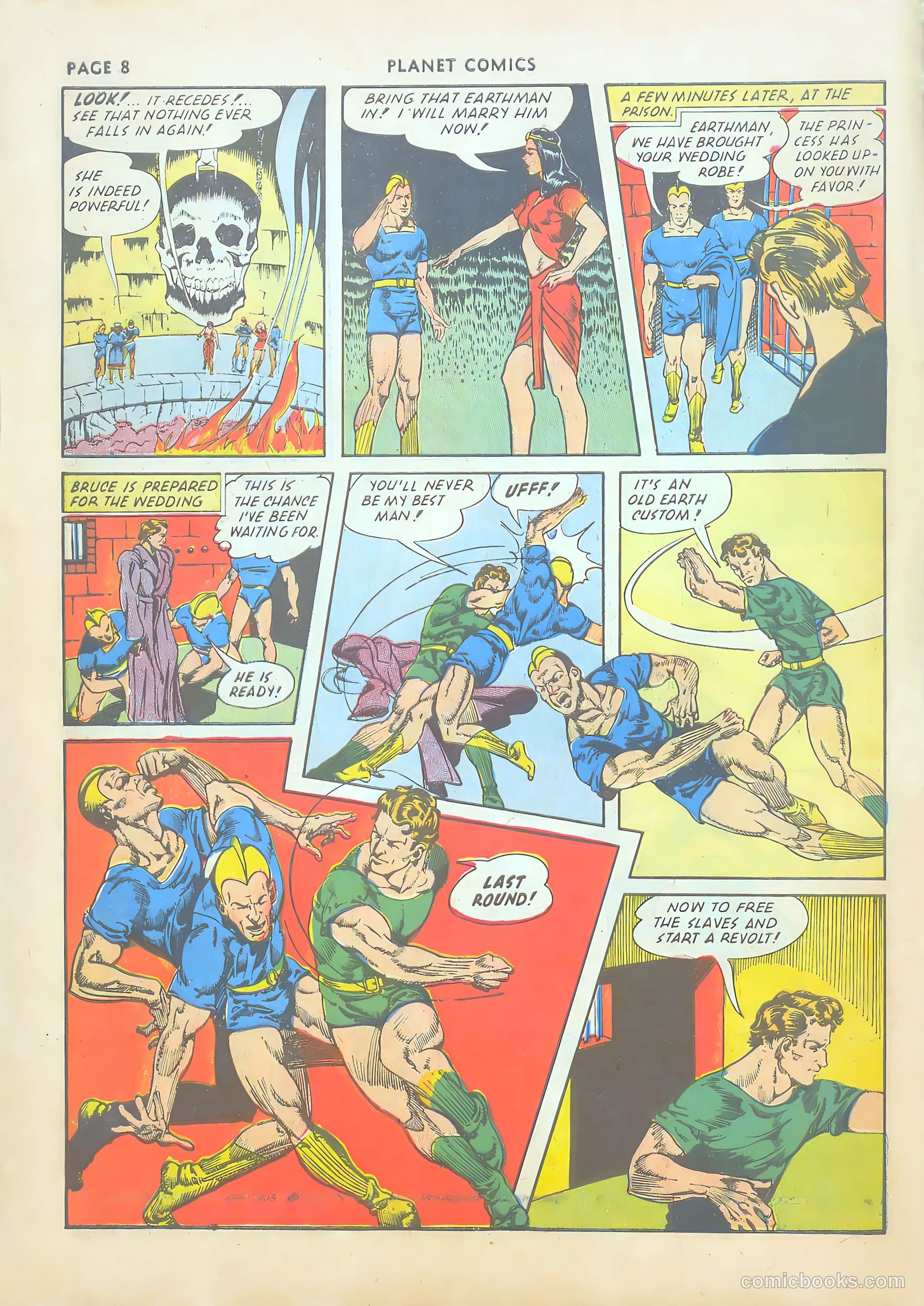 Planet Comics #19 (1942) — page 10 of 67