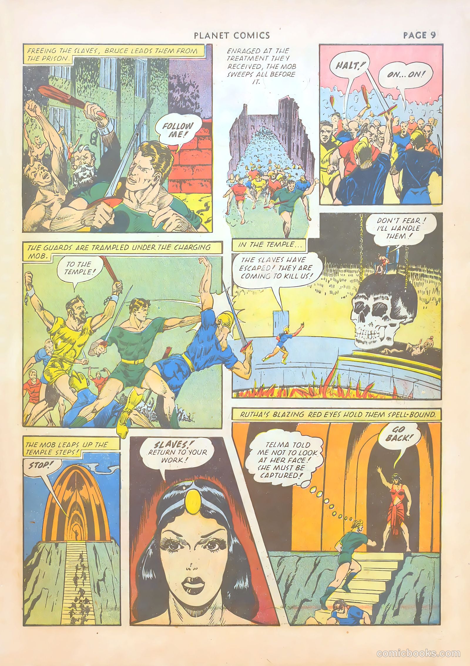 Planet Comics #19 (1942) — page 11 of 67