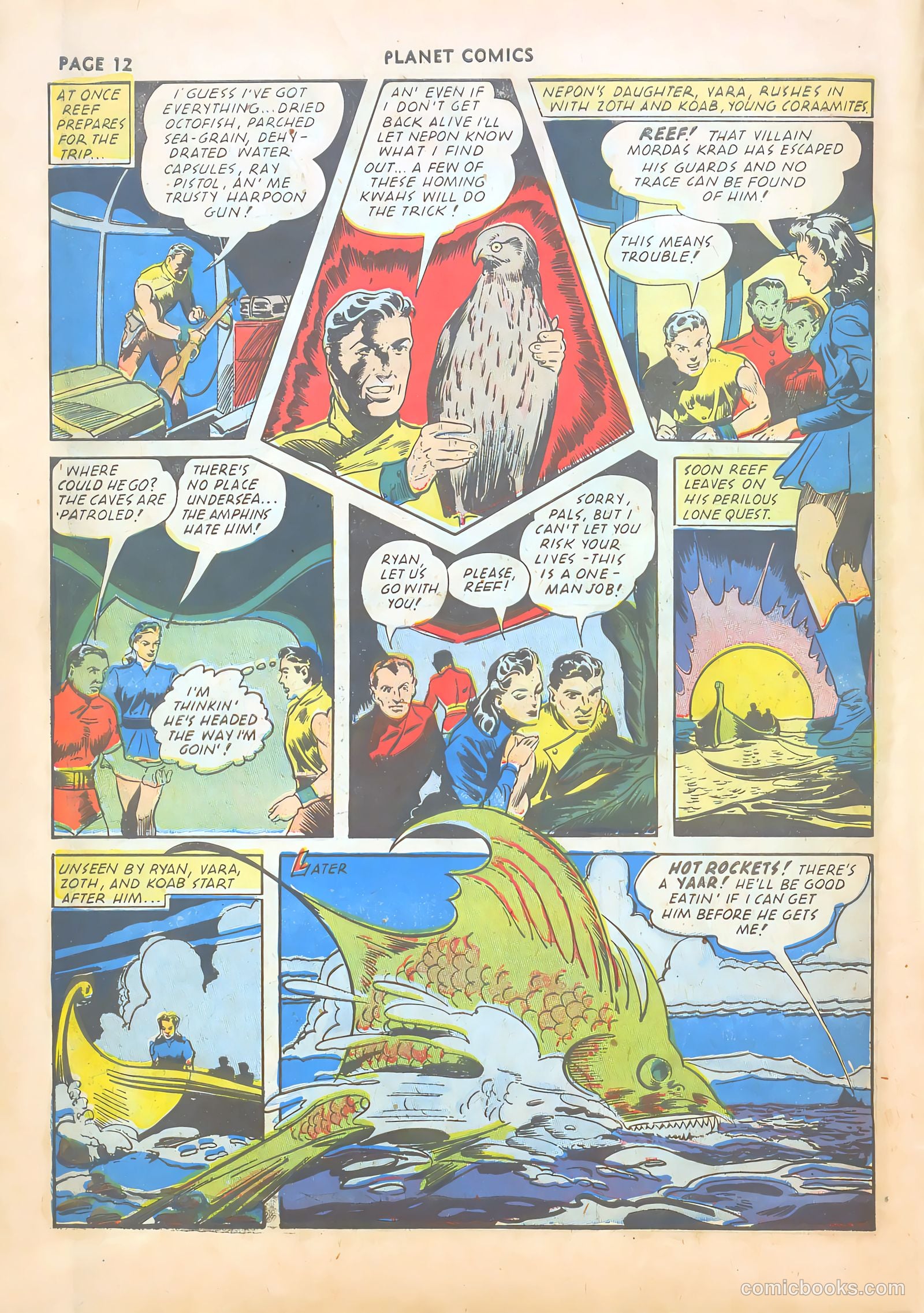 Planet Comics #19 (1942) — page 14 of 67