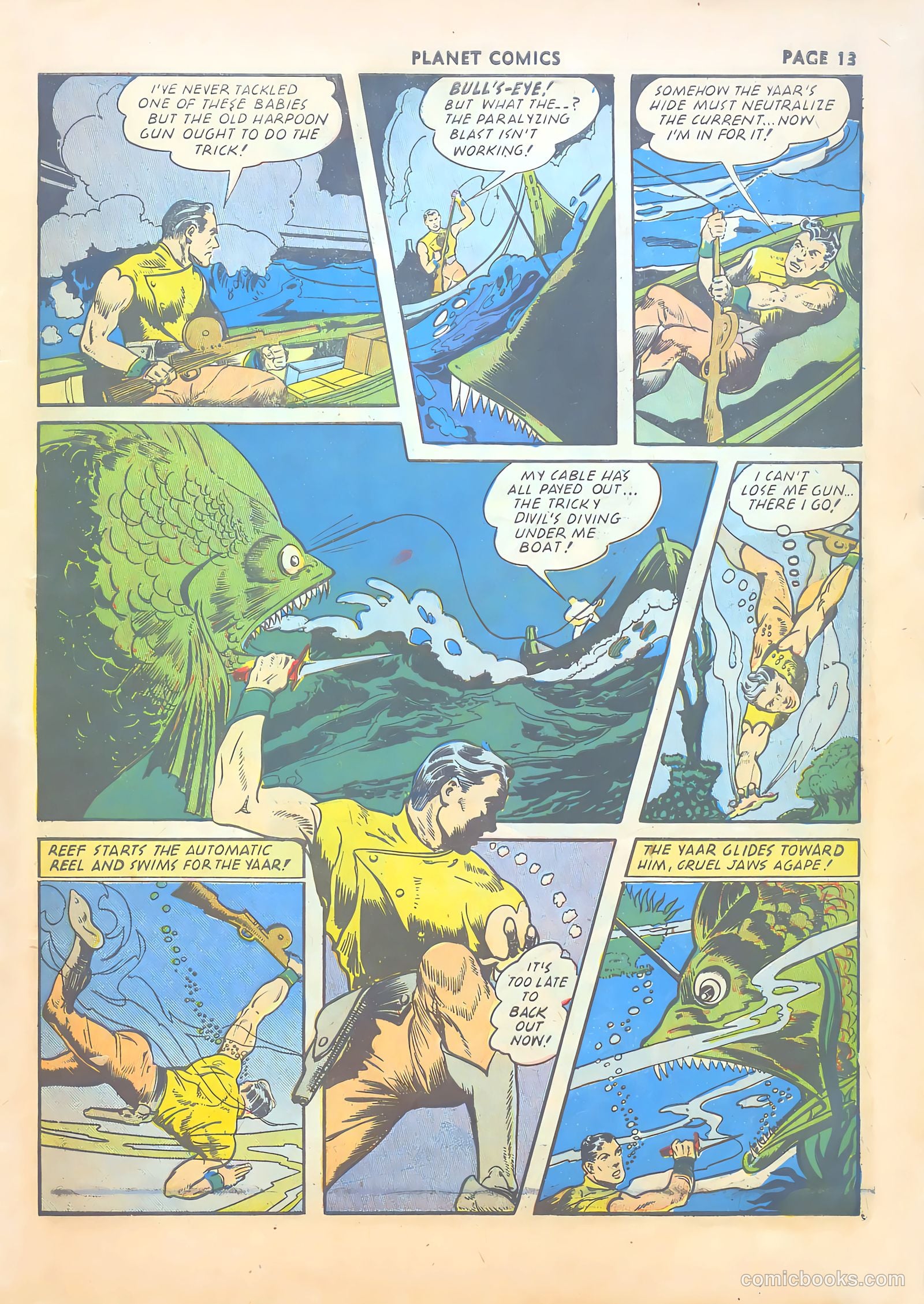 Planet Comics #19 (1942) — page 15 of 67