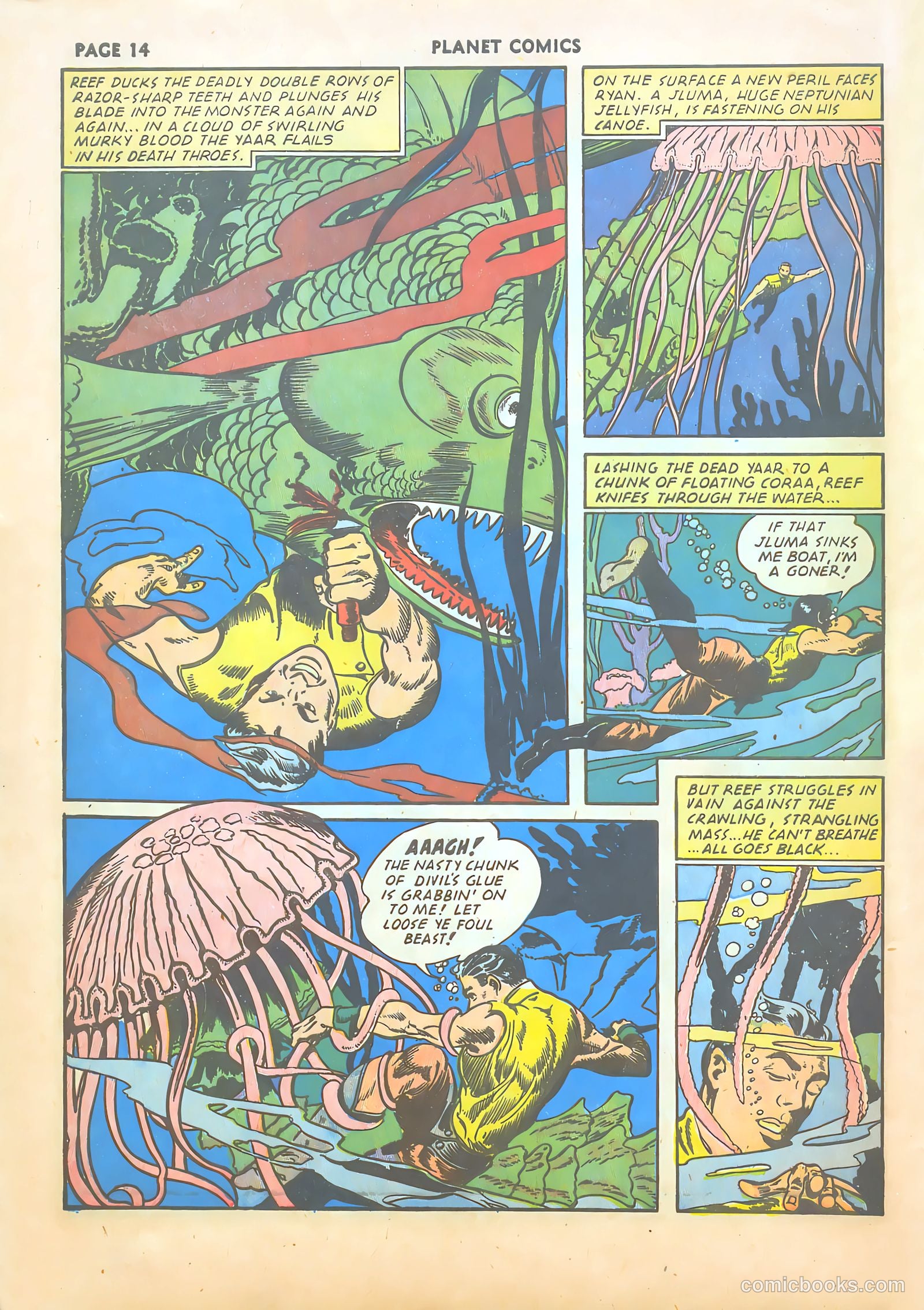 Planet Comics #19 (1942) — page 16 of 67