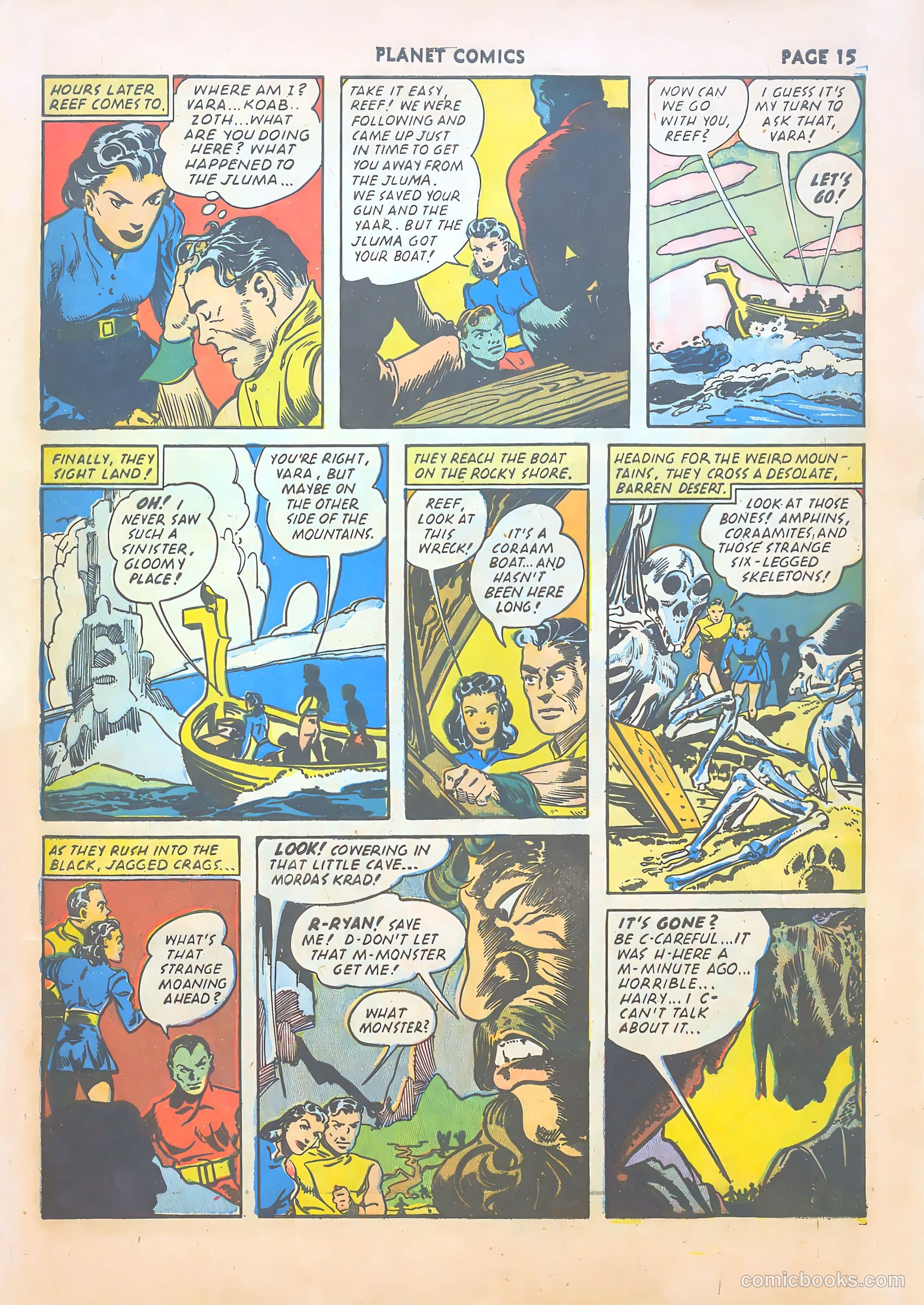 Planet Comics #19 (1942) — page 17 of 67