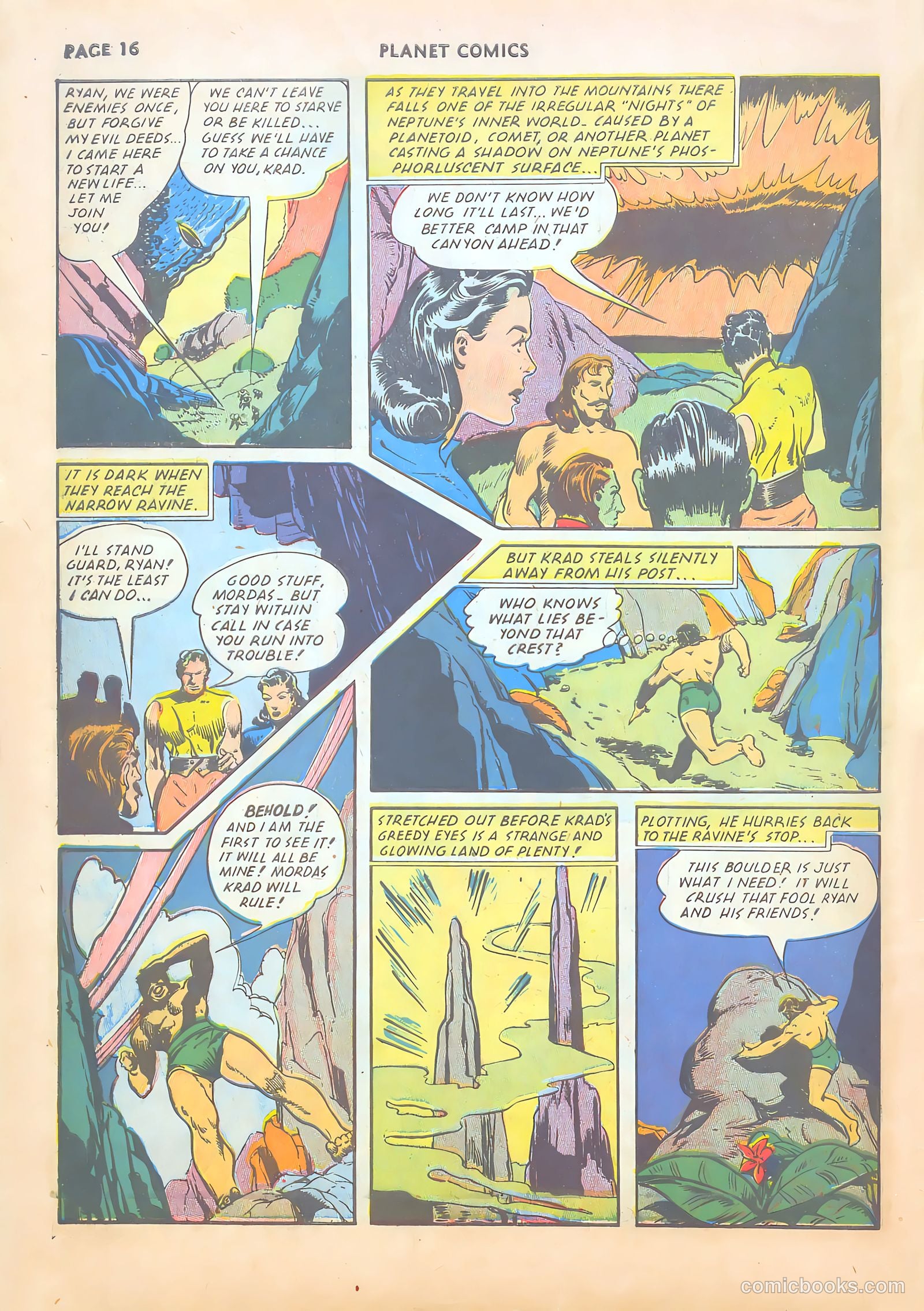 Planet Comics #19 (1942) — page 18 of 67