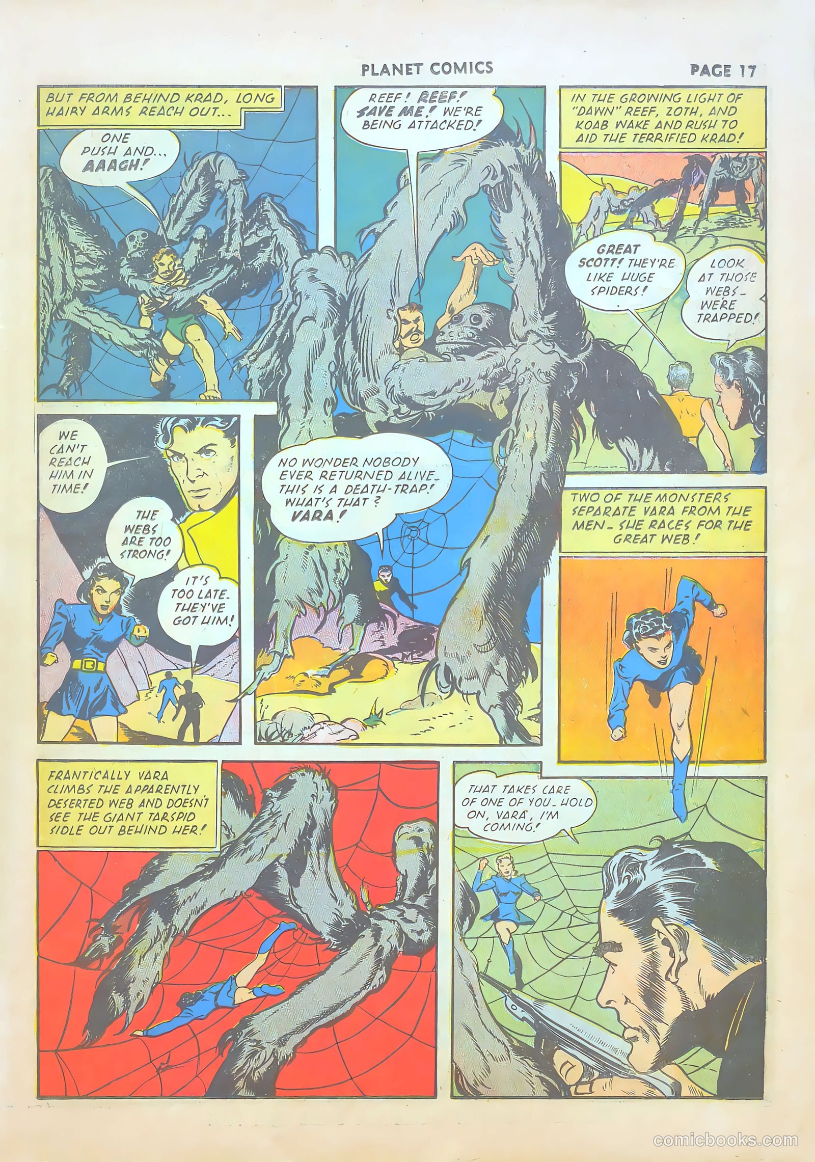 Planet Comics #19 (1942) — page 19 of 67