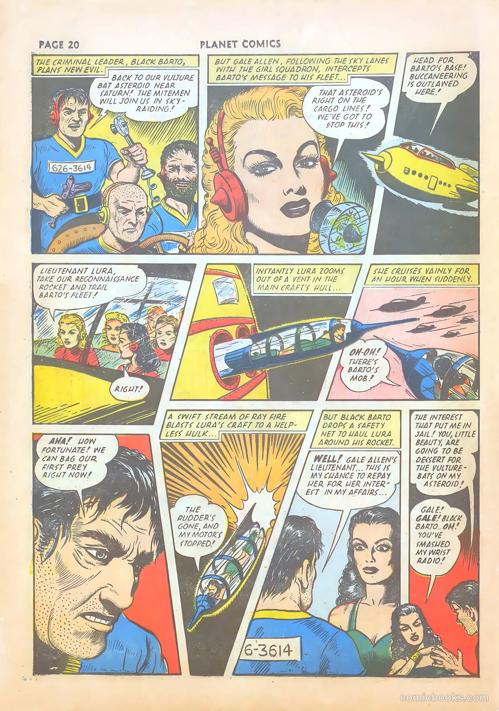 Planet Comics #19 (1942) — page 22 of 67