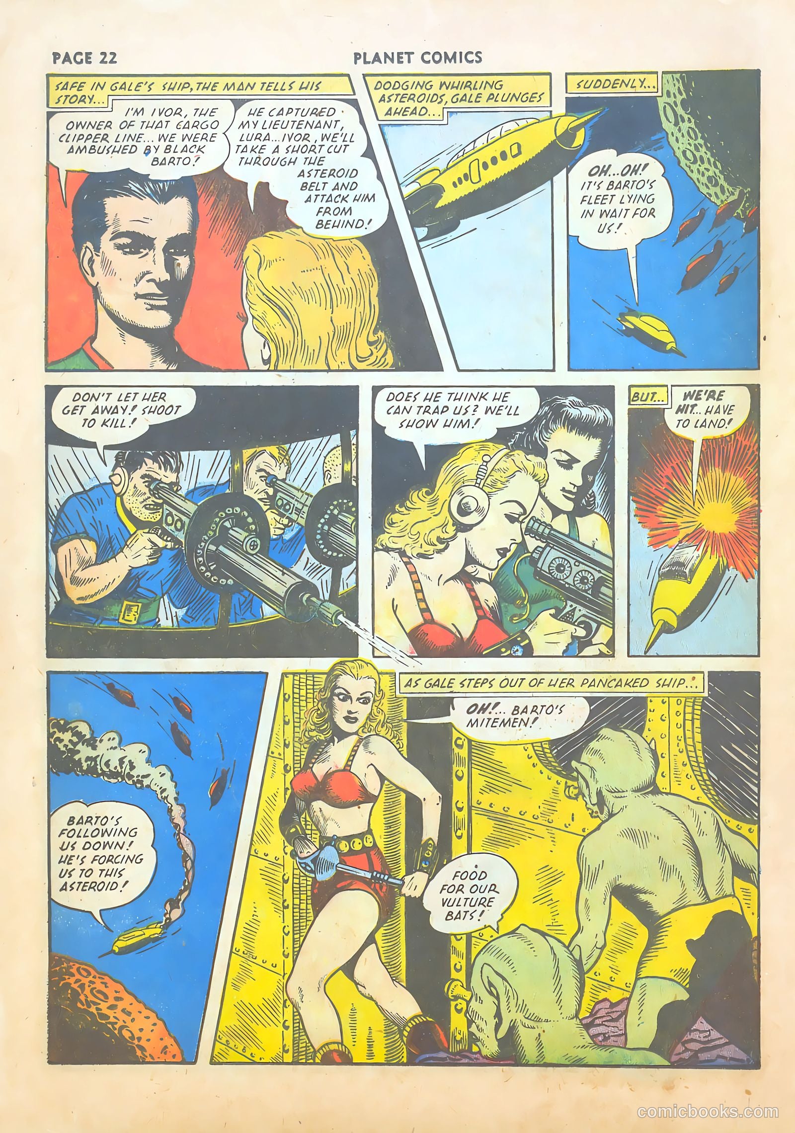 Planet Comics #19 (1942) — page 24 of 67