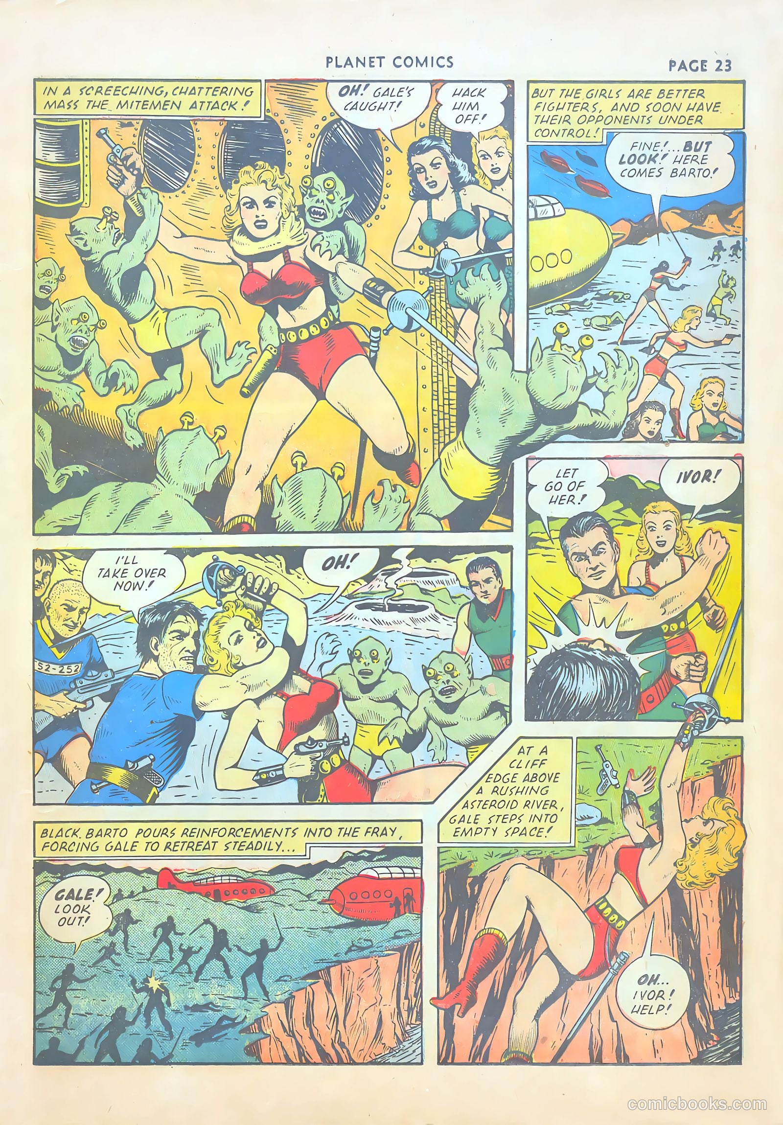 Planet Comics #19 (1942) — page 25 of 67