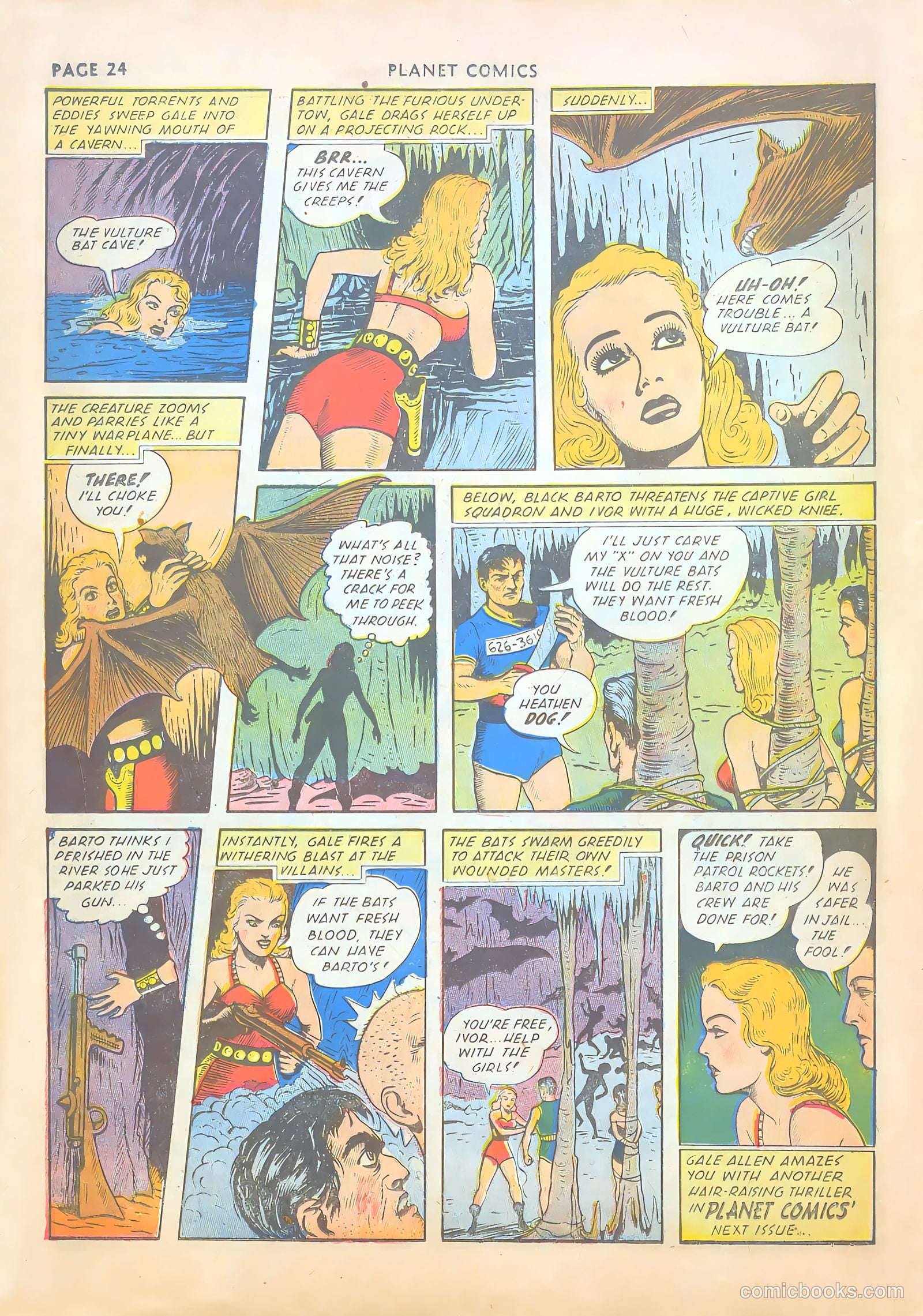 Planet Comics #19 (1942) — page 26 of 67