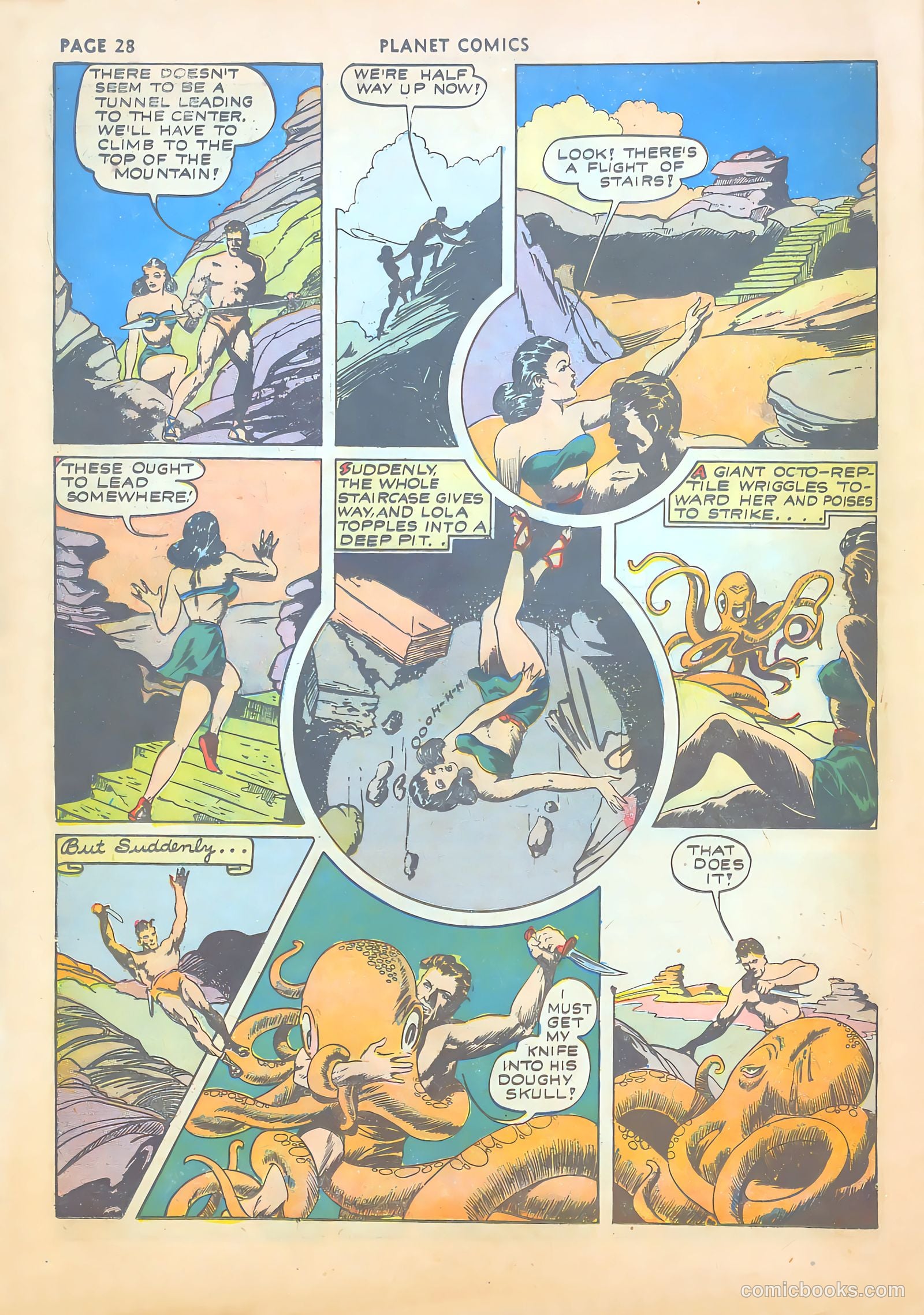 Planet Comics #19 (1942) — page 30 of 67