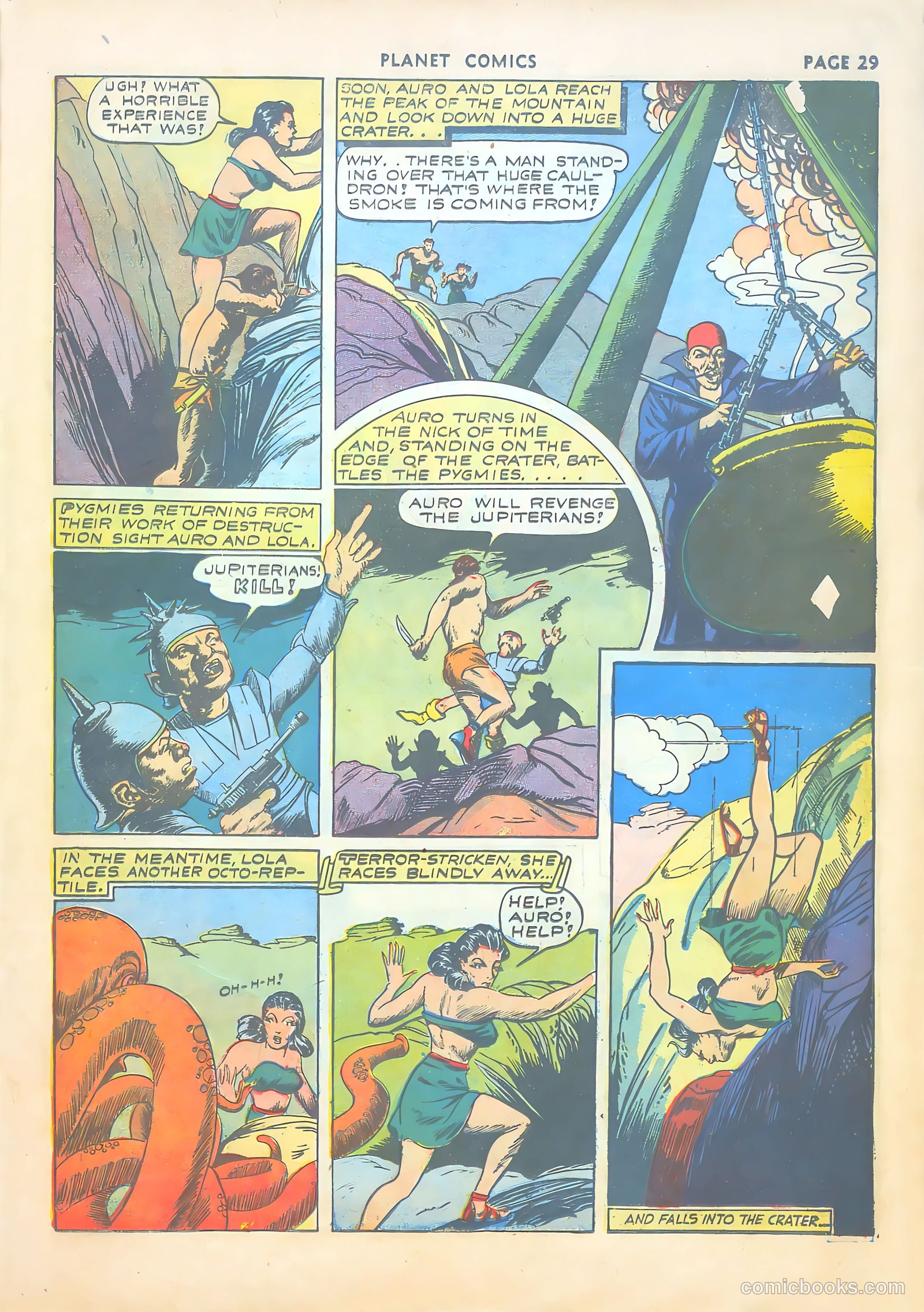 Planet Comics #19 (1942) — page 31 of 67