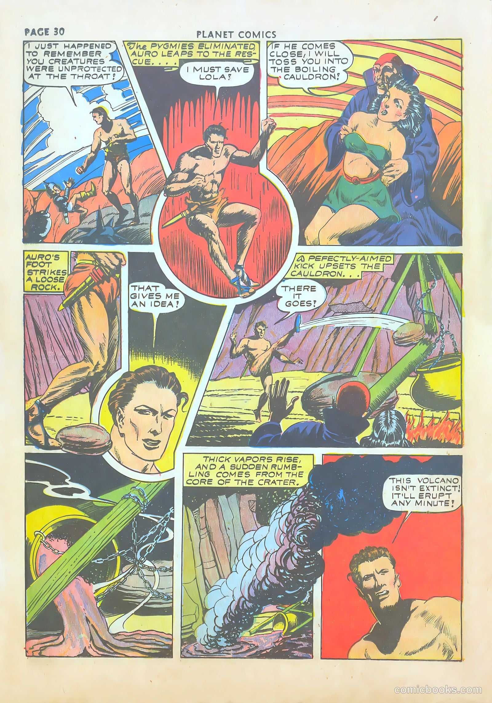 Planet Comics #19 (1942) — page 32 of 67