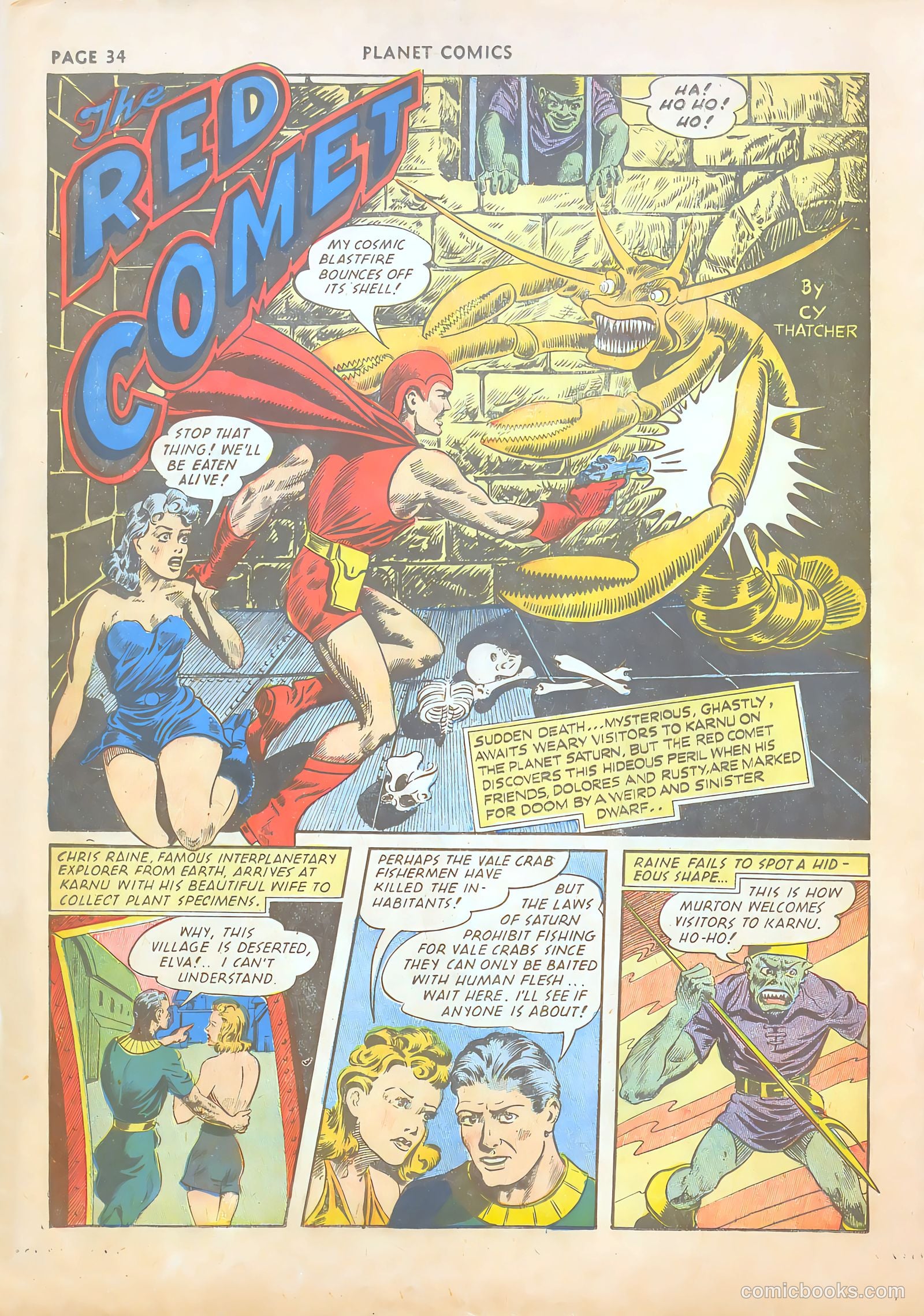 Planet Comics #19 (1942) — page 35 of 67