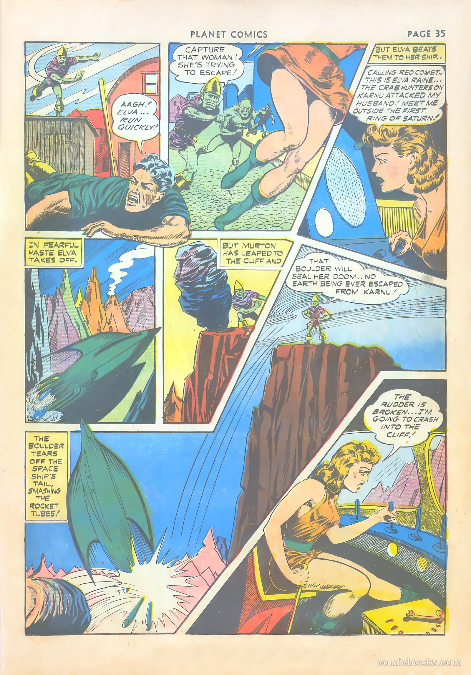 Planet Comics #19 (1942) — page 36 of 67