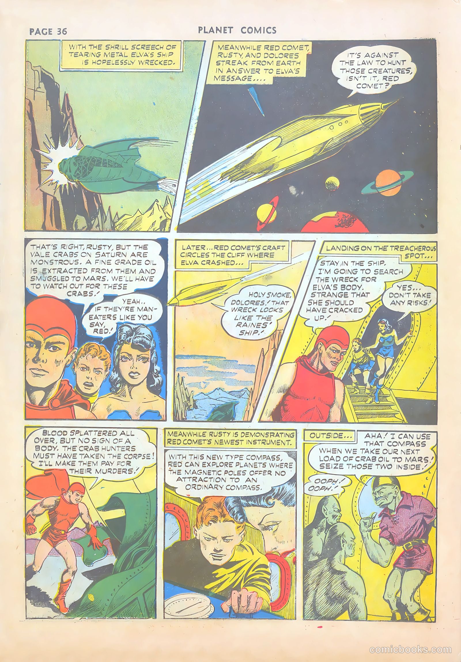 Planet Comics #19 (1942) — page 37 of 67
