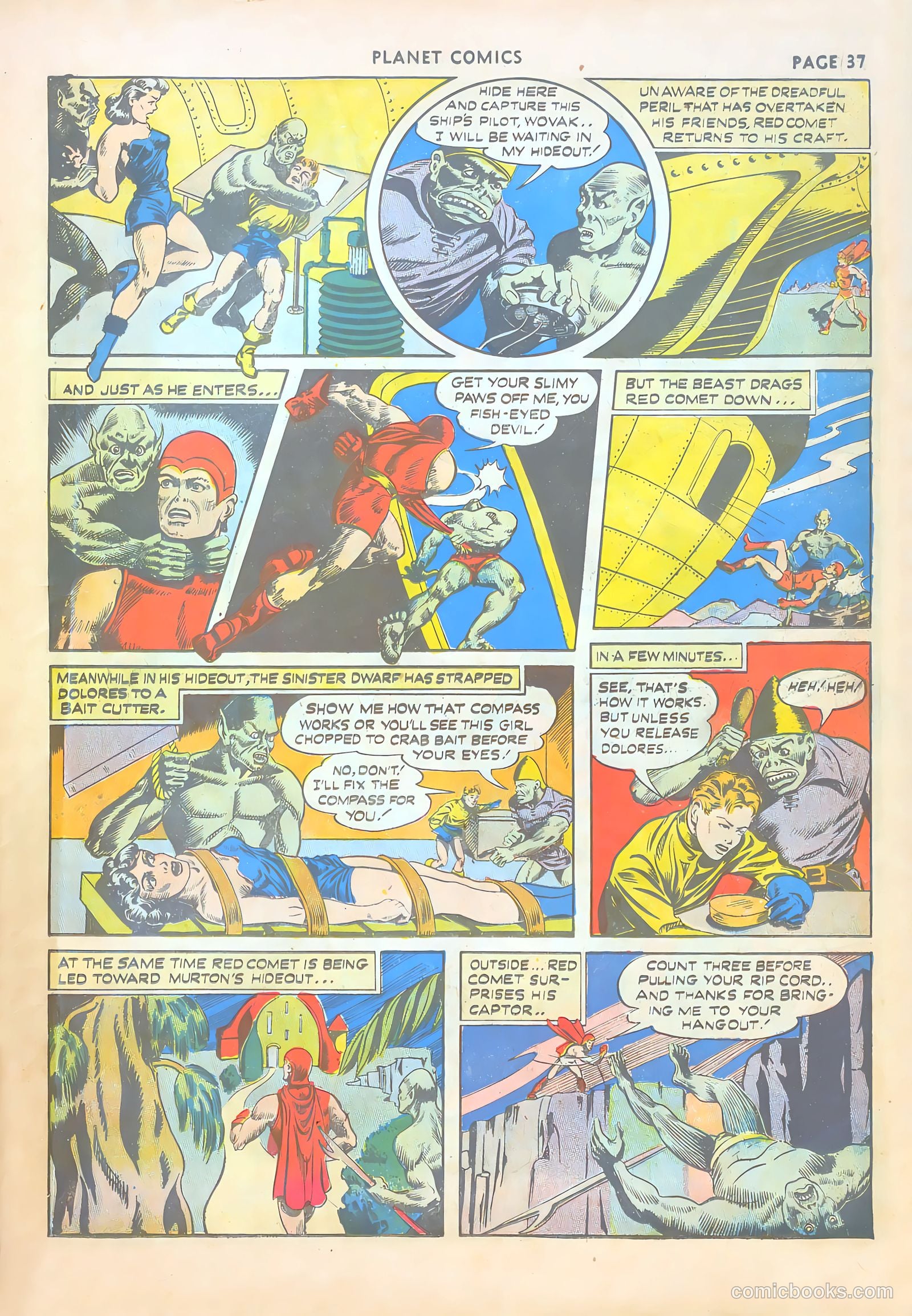 Planet Comics #19 (1942) — page 38 of 67