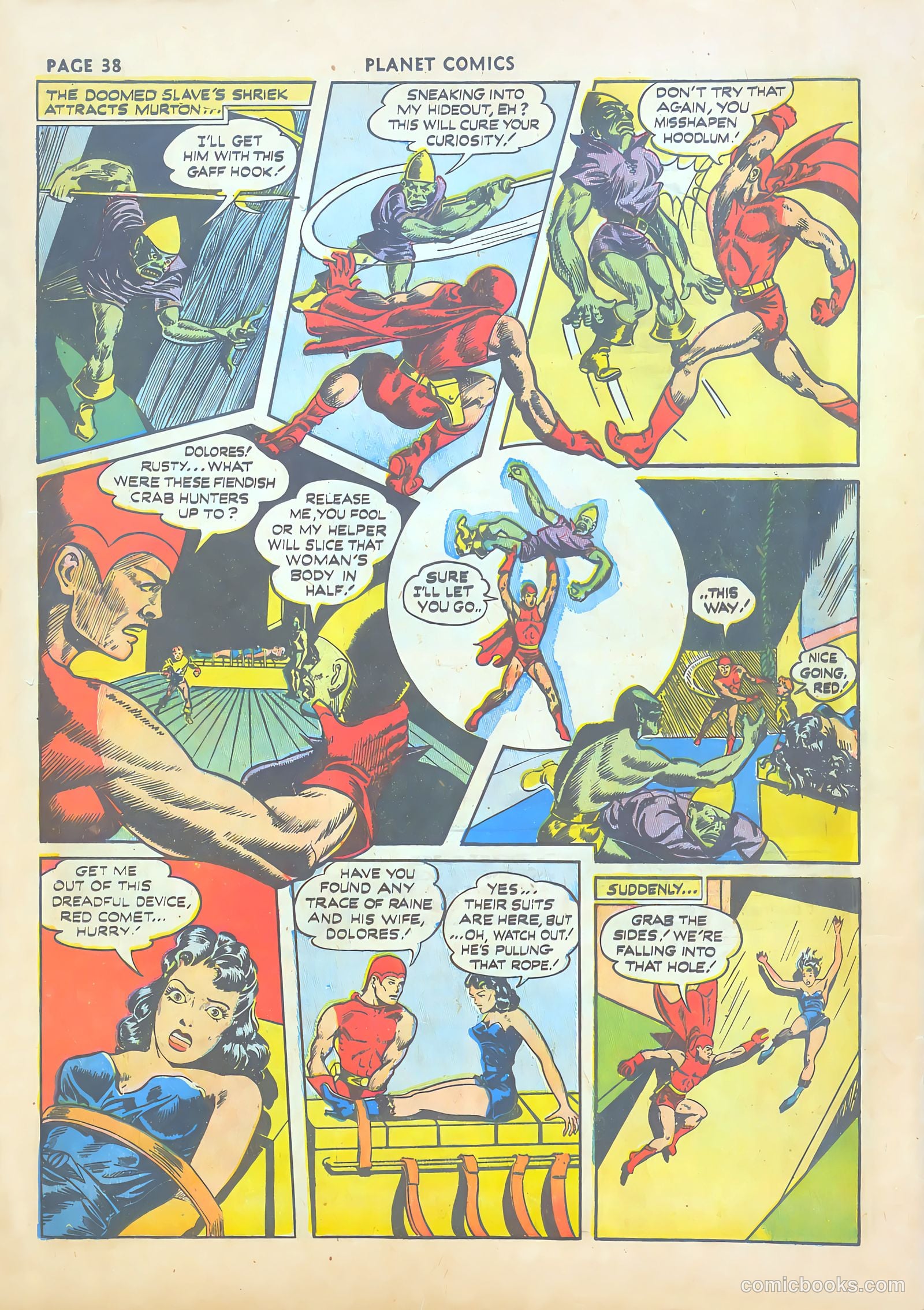 Planet Comics #19 (1942) — page 39 of 67