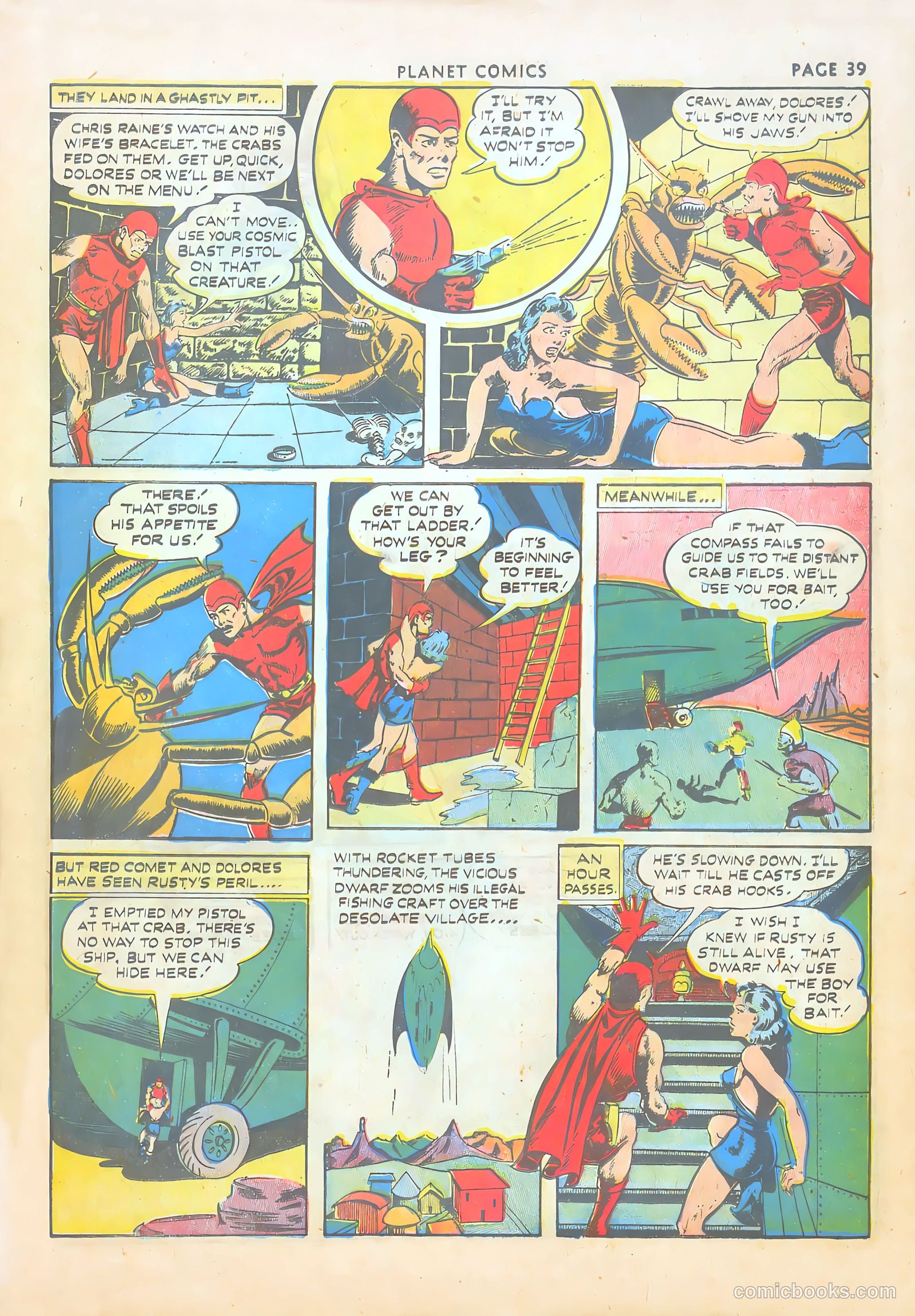 Planet Comics #19 (1942) — page 40 of 67