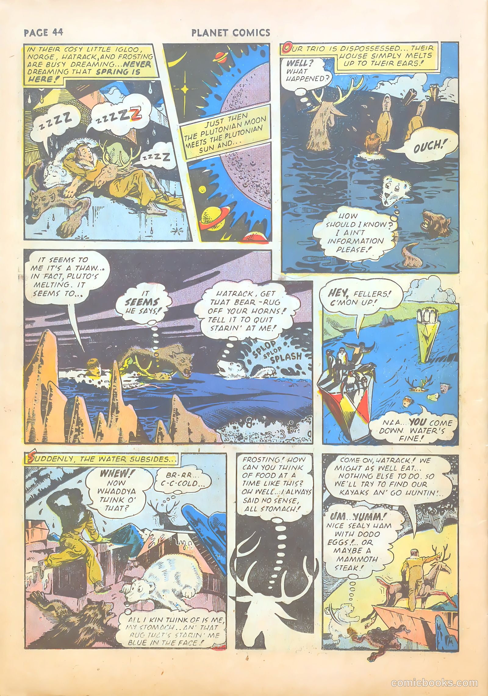 Planet Comics #19 (1942) — page 45 of 67
