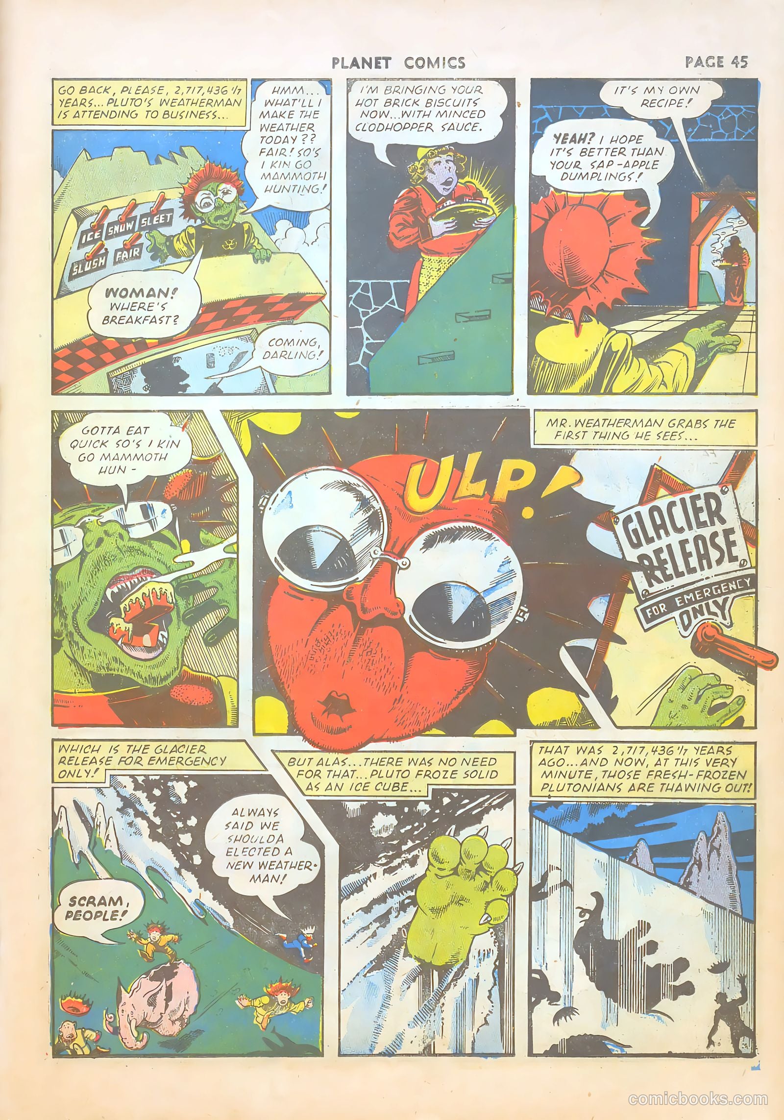 Planet Comics #19 (1942) — page 46 of 67