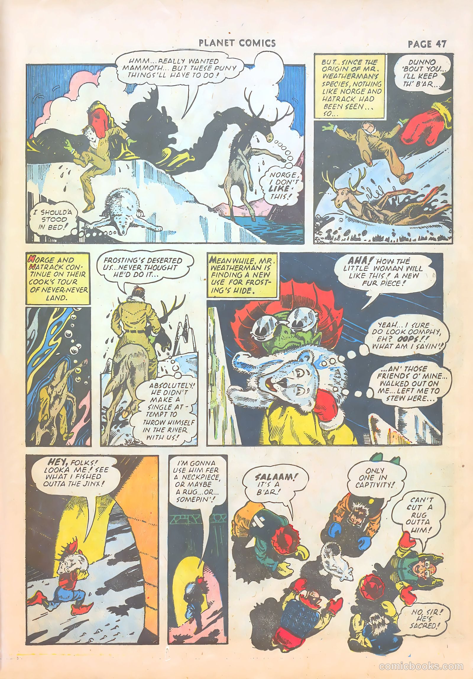 Planet Comics #19 (1942) — page 48 of 67