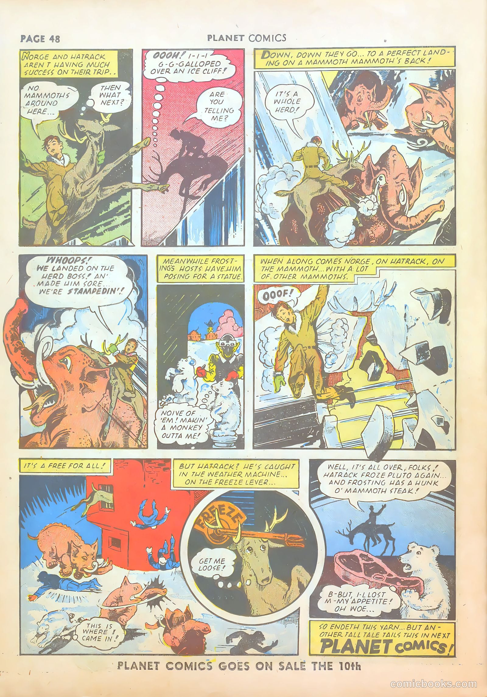 Planet Comics #19 (1942) — page 49 of 67